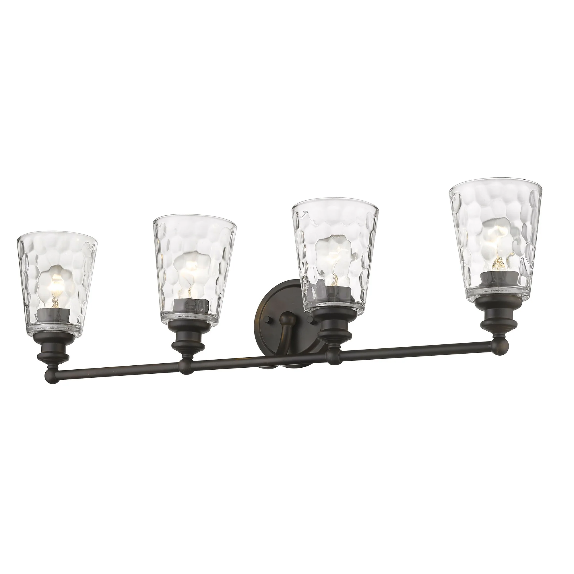 Mae 4-Light Oil-Rubbed Bronze Vanity By Homeroots - Image 2