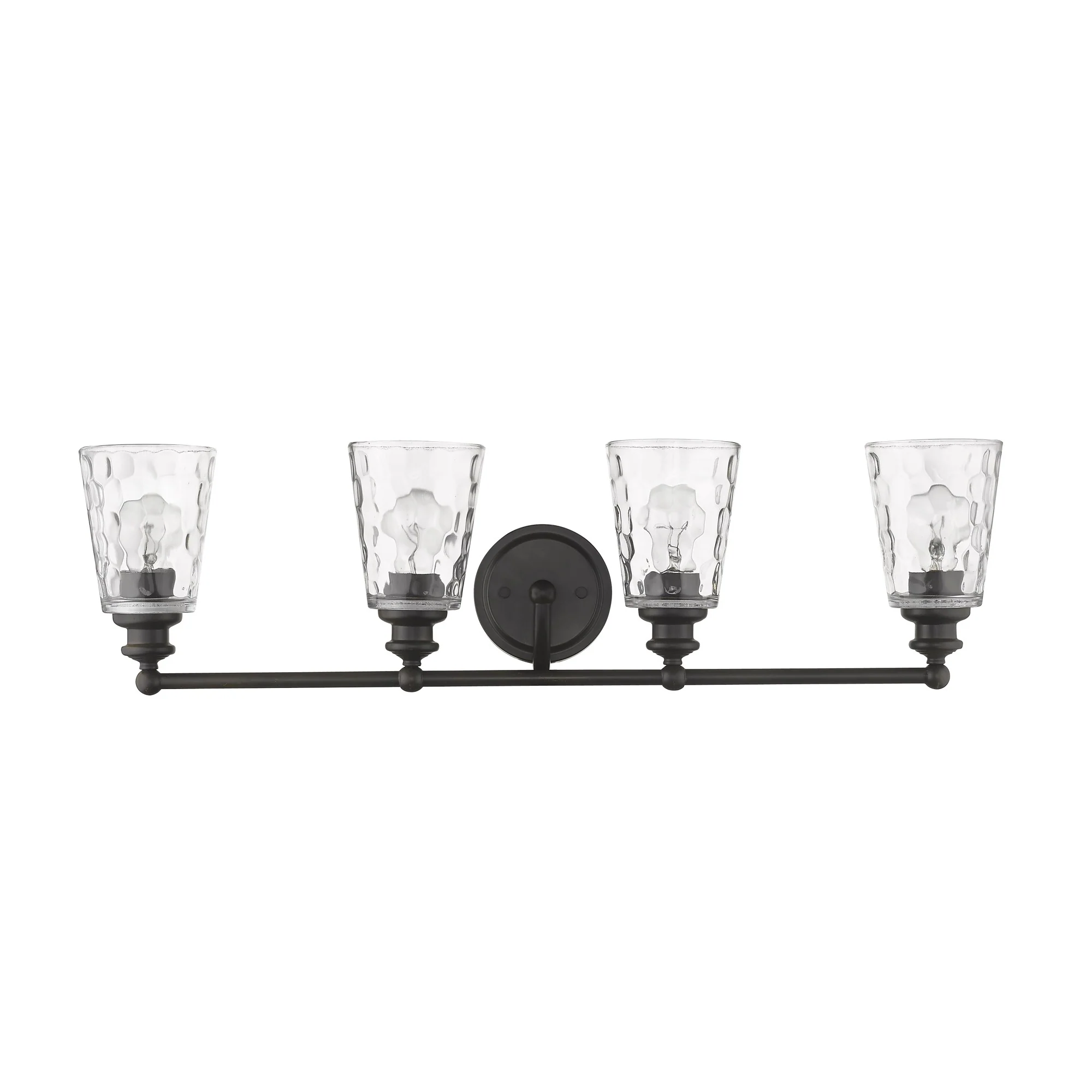 Mae 4-Light Oil-Rubbed Bronze Vanity By Homeroots - Image 3