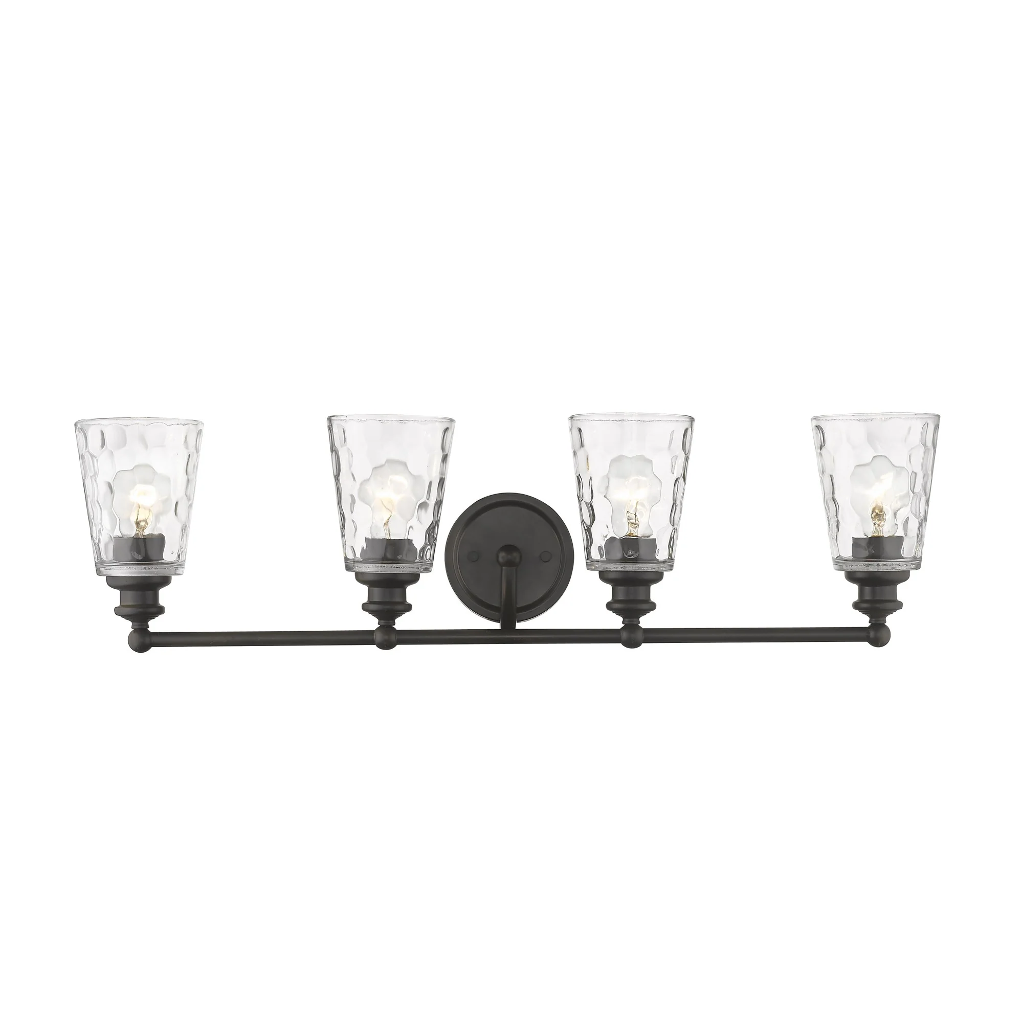Mae 4-Light Oil-Rubbed Bronze Vanity By Homeroots - Image 4