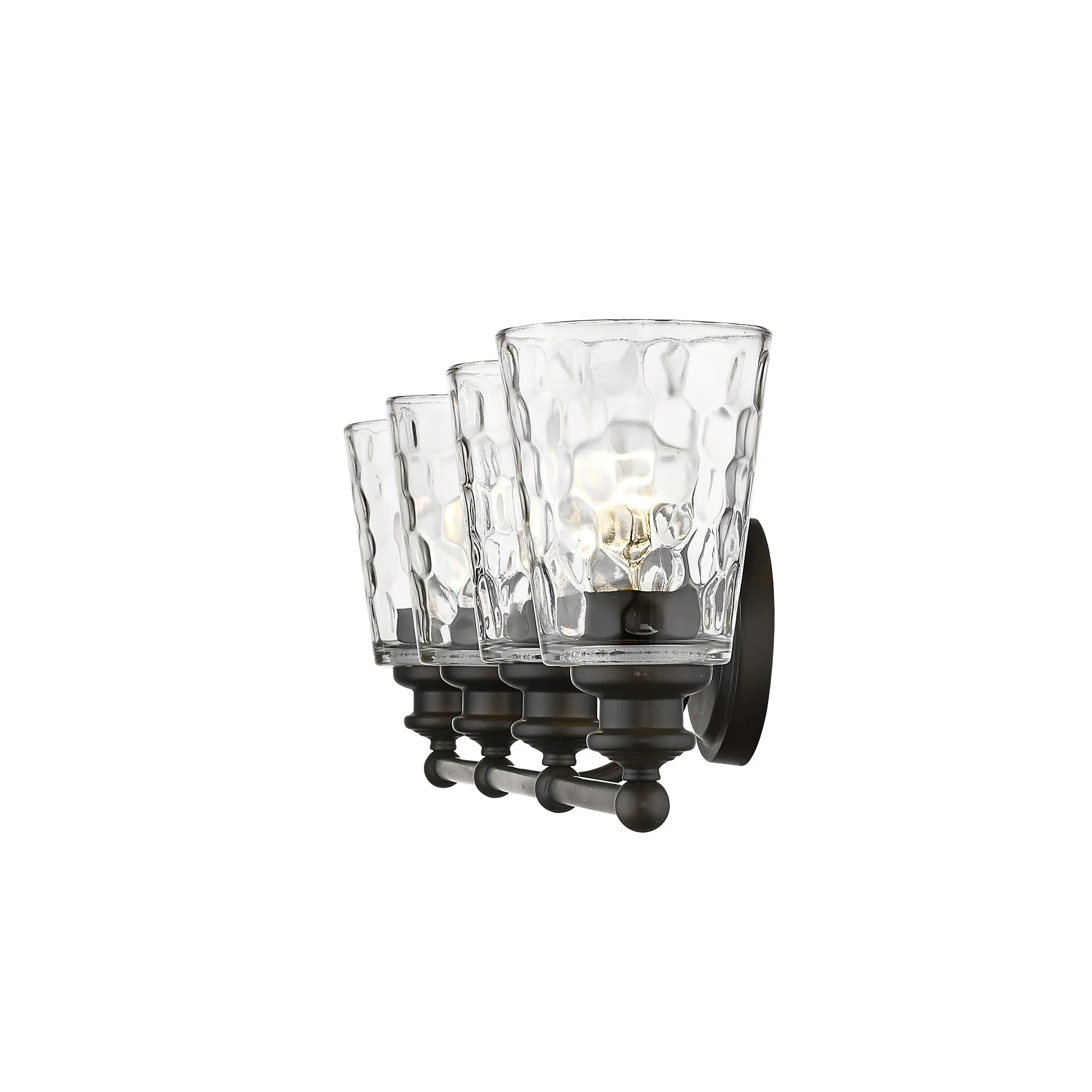 Mae 4-Light Oil-Rubbed Bronze Vanity By Homeroots - Image 5