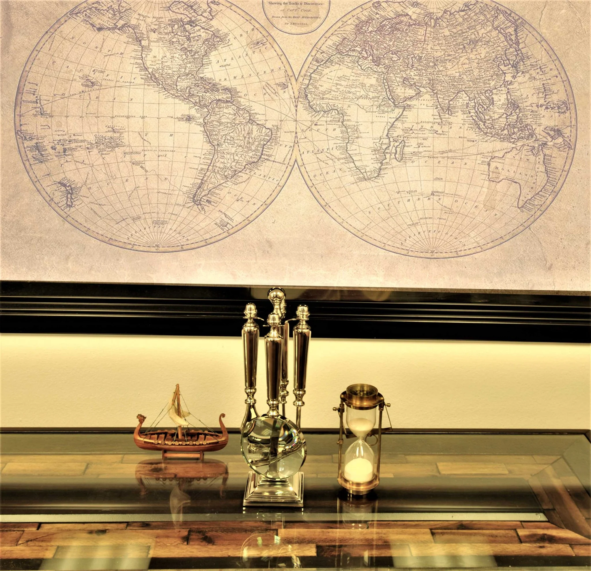 Magnifying glassLetter openerBottle openerand a Candle snuffer Functional Decor By Homeroots - Image 3