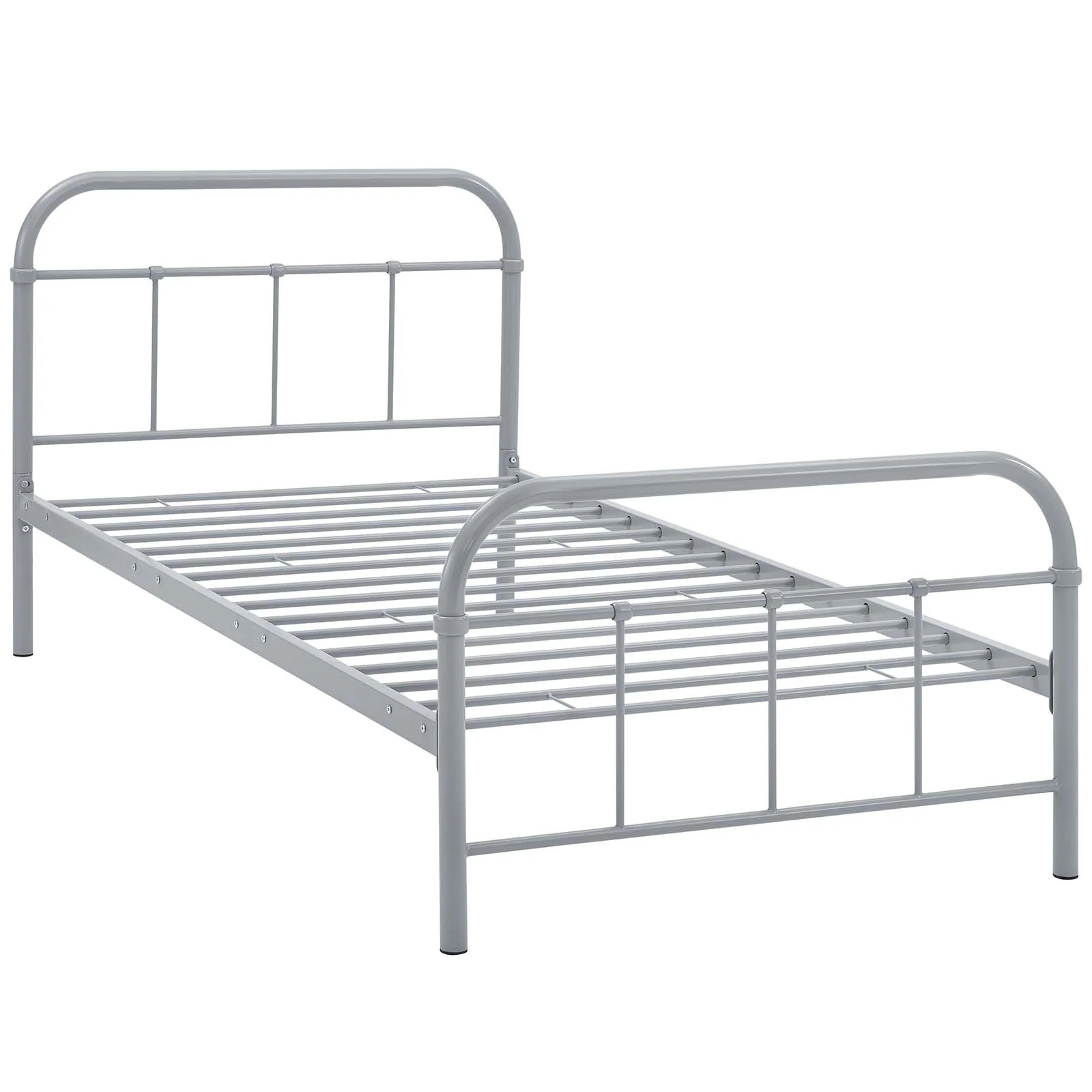 Maisie Twin Stainless Steel Bed Frame By Modway - MOD-5531 - Image 2