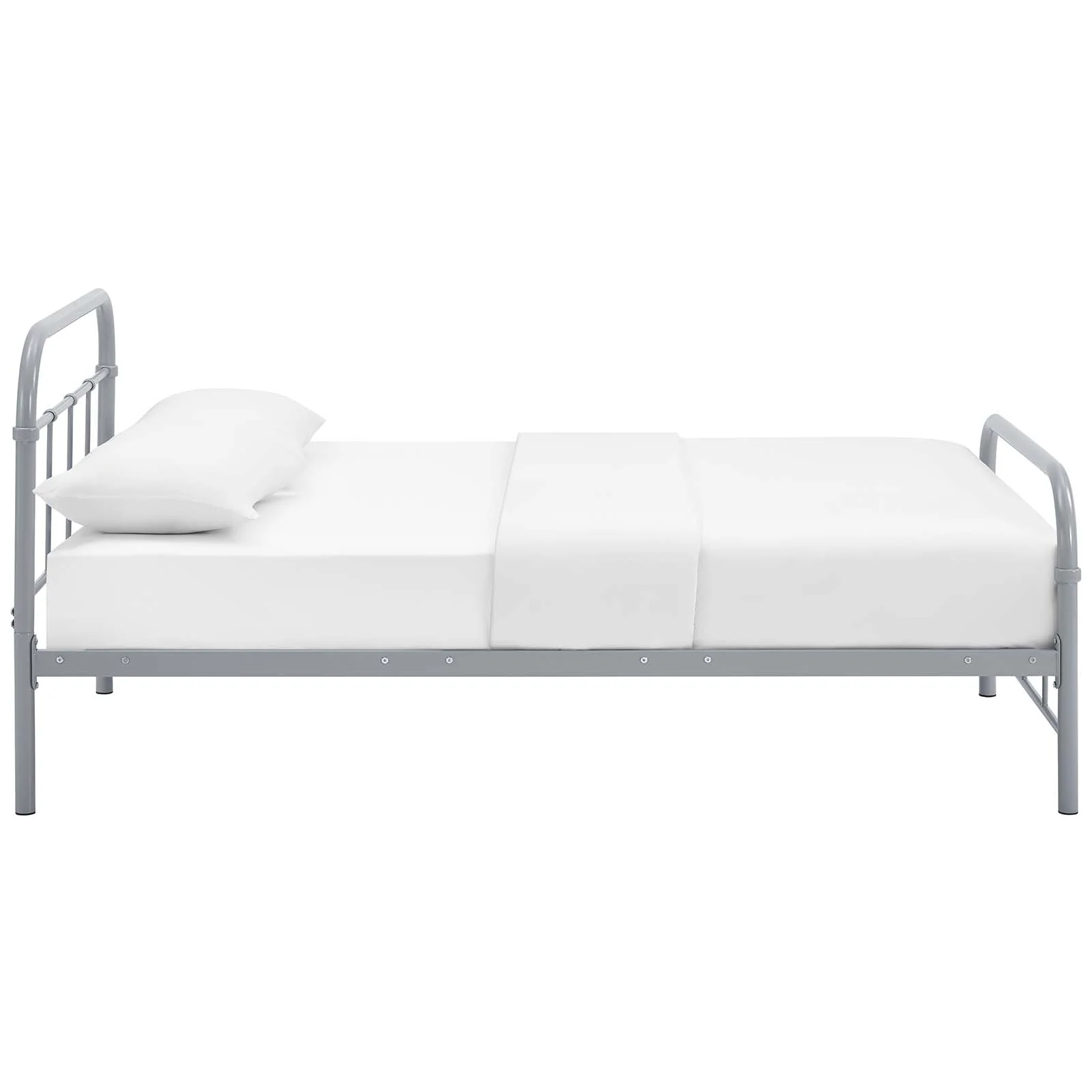 Maisie Twin Stainless Steel Bed Frame By Modway - MOD-5531 - Image 4