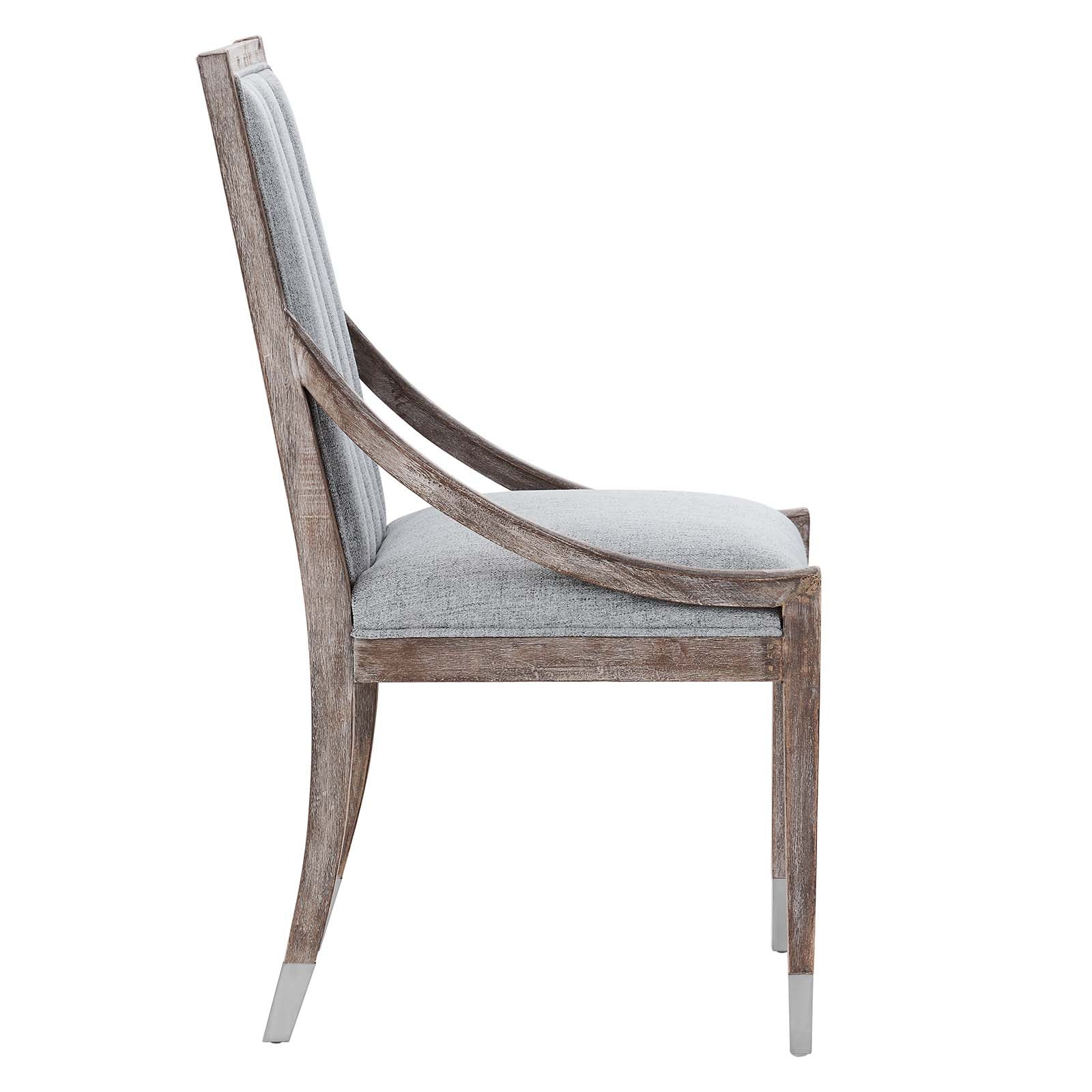 Maison French Vintage Tufted Fabric Dining Armchairs Set of 2 By Modway - EEI-6624 - Image 14