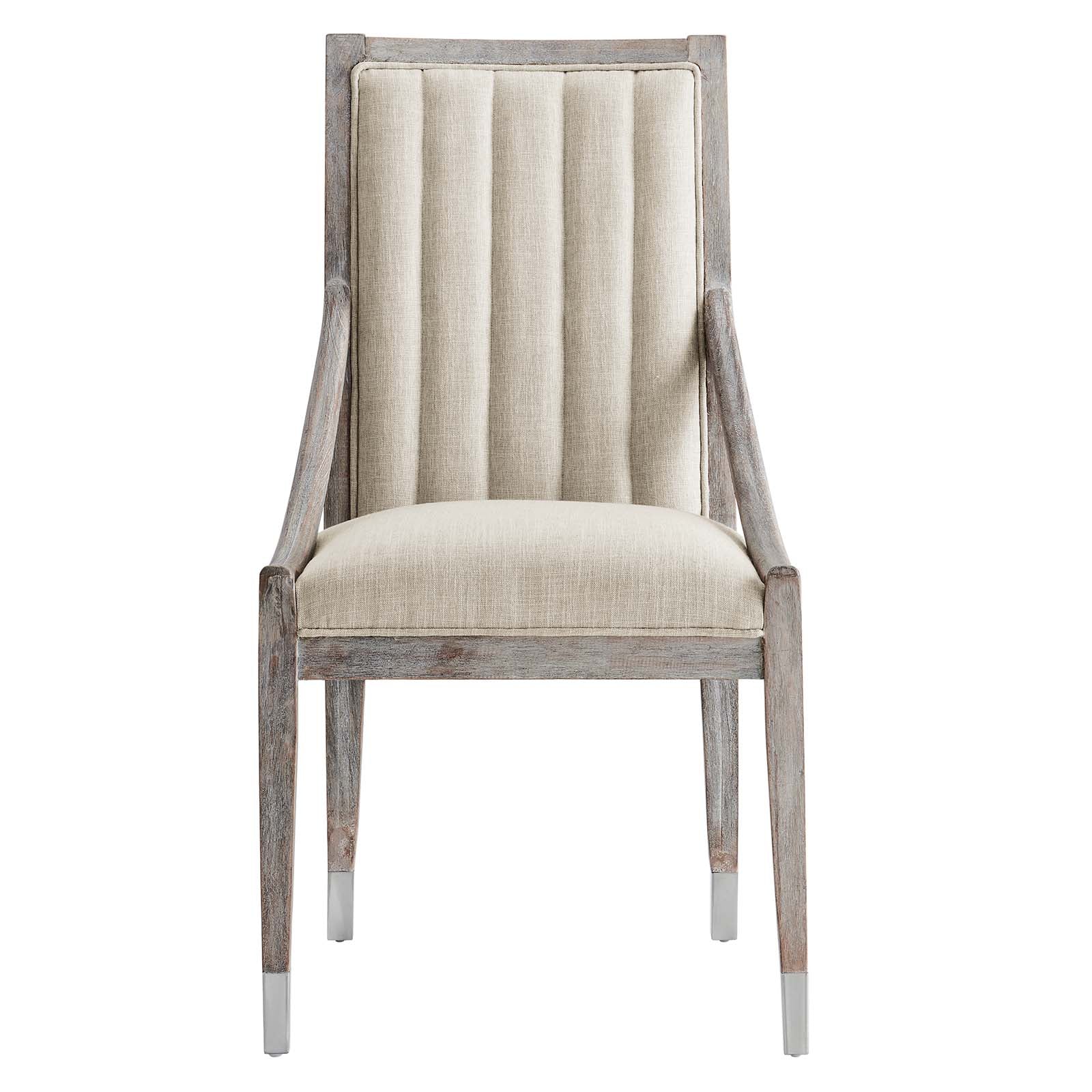Maison French Vintage Tufted Fabric Dining Armchairs Set of 2 By Modway - EEI-6624 - Image 4