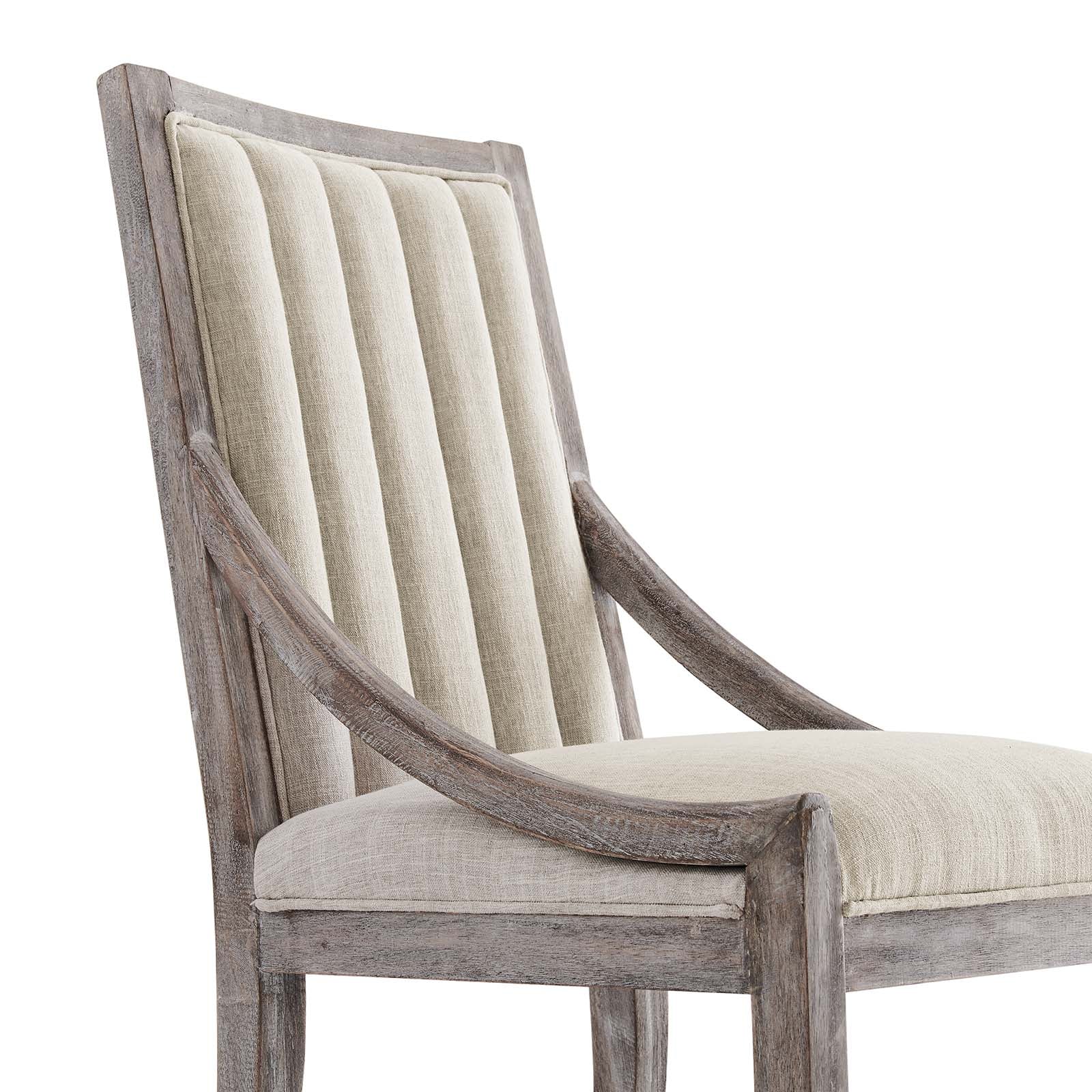 Maison French Vintage Tufted Fabric Dining Armchairs Set of 2 By Modway - EEI-6624 - Image 7