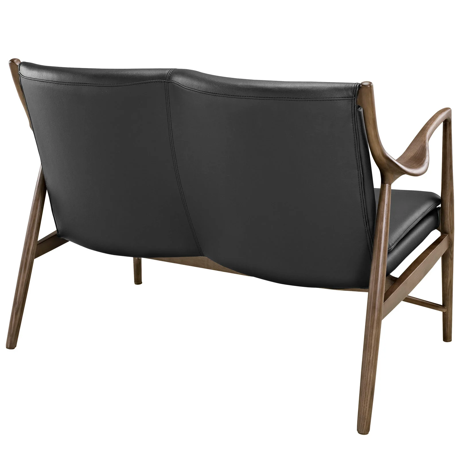 Makeshift Leather Loveseat By Modway - EEI-1664 - Image 5