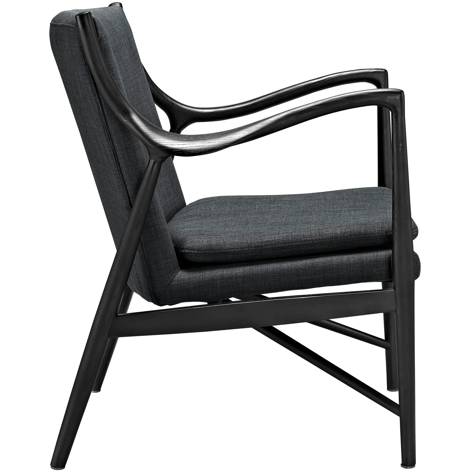 Makeshift Upholstered Fabric Lounge Chair By Modway - EEI-1440 - Image 3