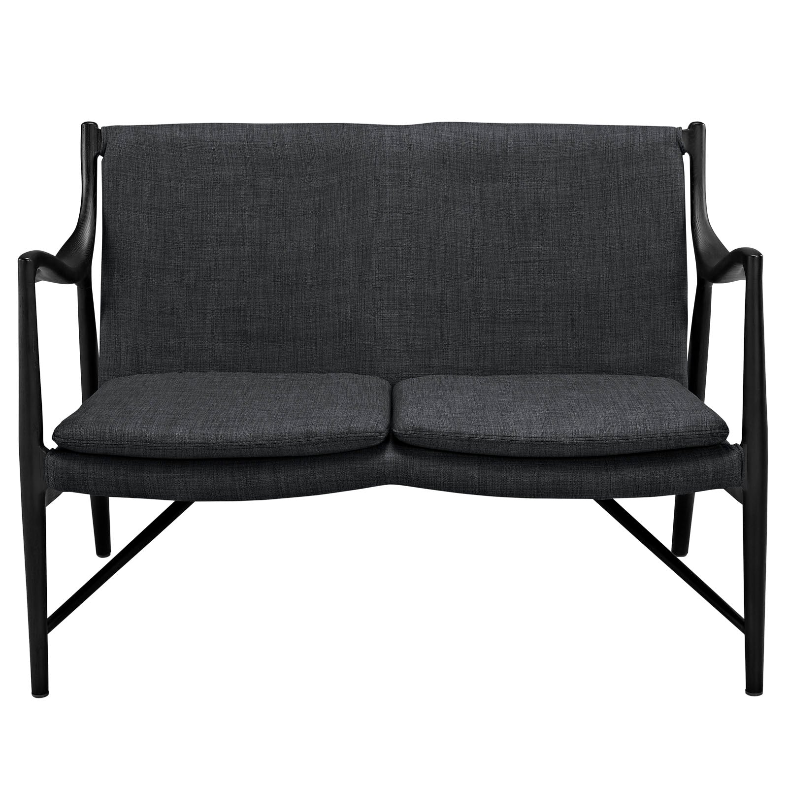 Makeshift Upholstered Fabric Loveseat By Modway - EEI-1441 - Image 2