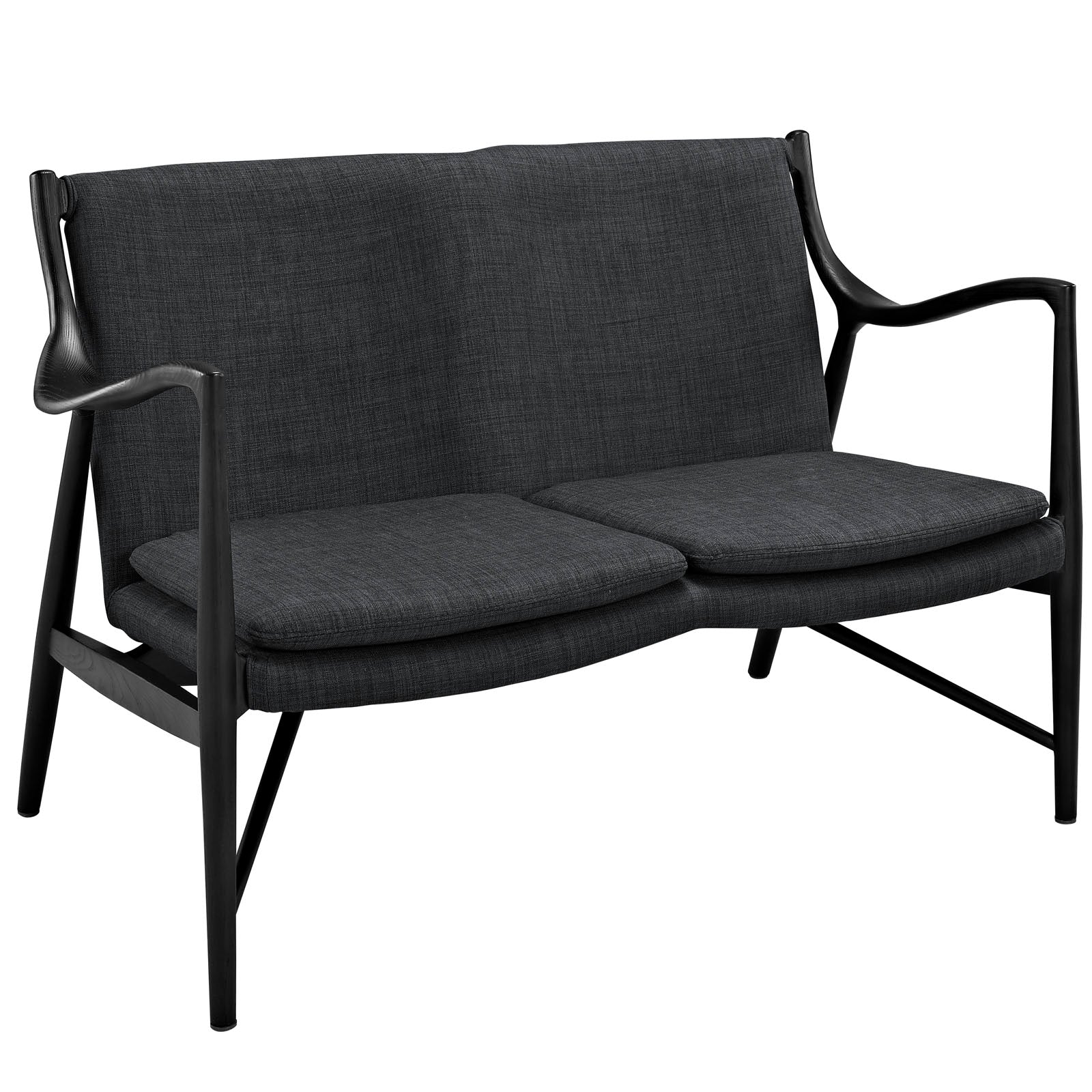 Makeshift Upholstered Fabric Loveseat By Modway - EEI-1441 - Image 3