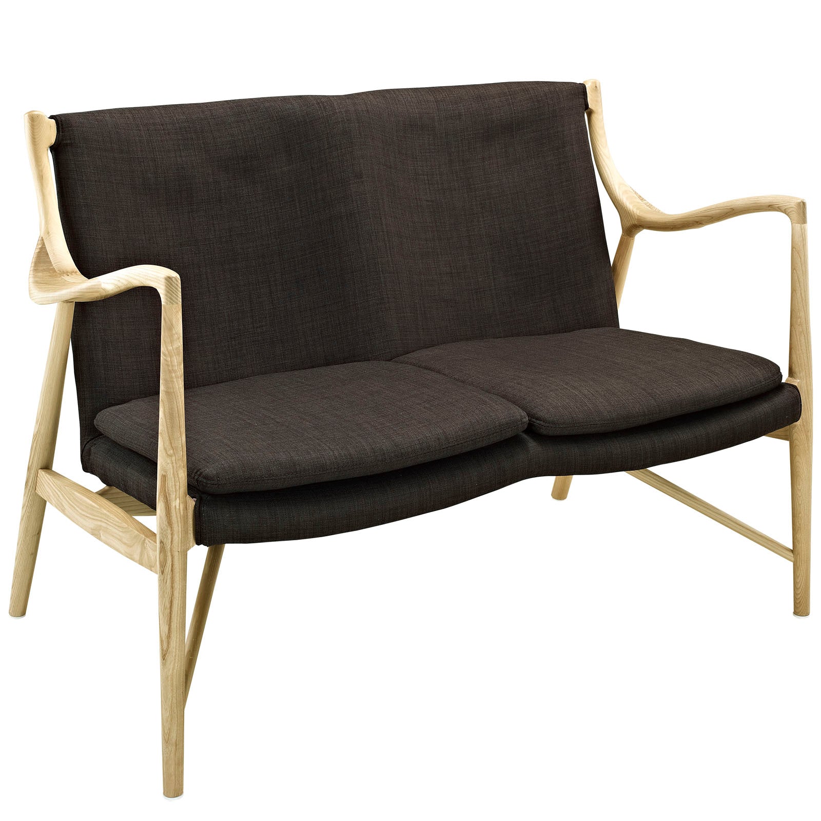 Makeshift Upholstered Fabric Loveseat By Modway - EEI-1441 - Image 8