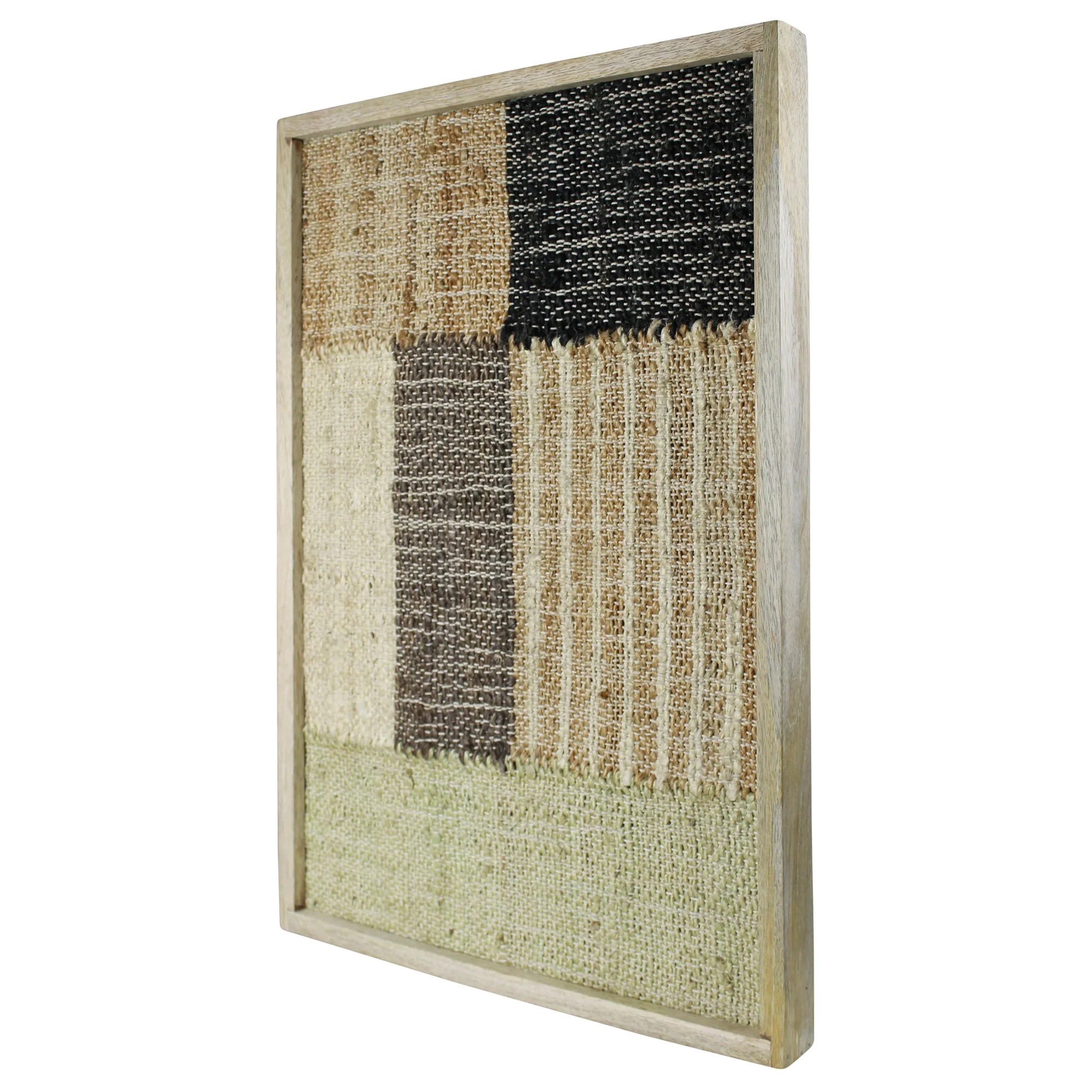 Mana Woven Wall Art, Bisected Circle By HomArt - Image 2