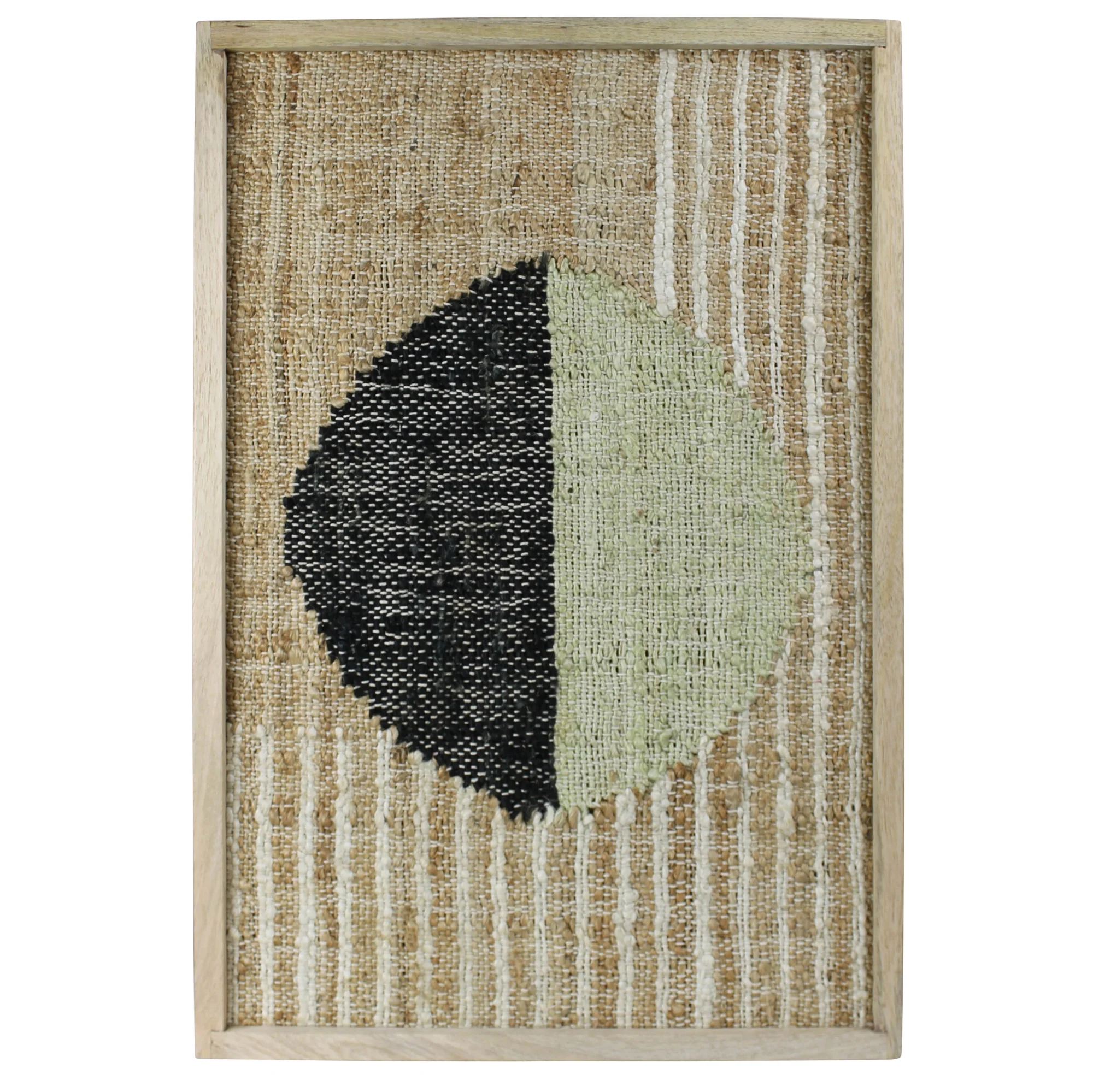 Mana Woven Wall Art, Bisected Circle By HomArt - Image 4