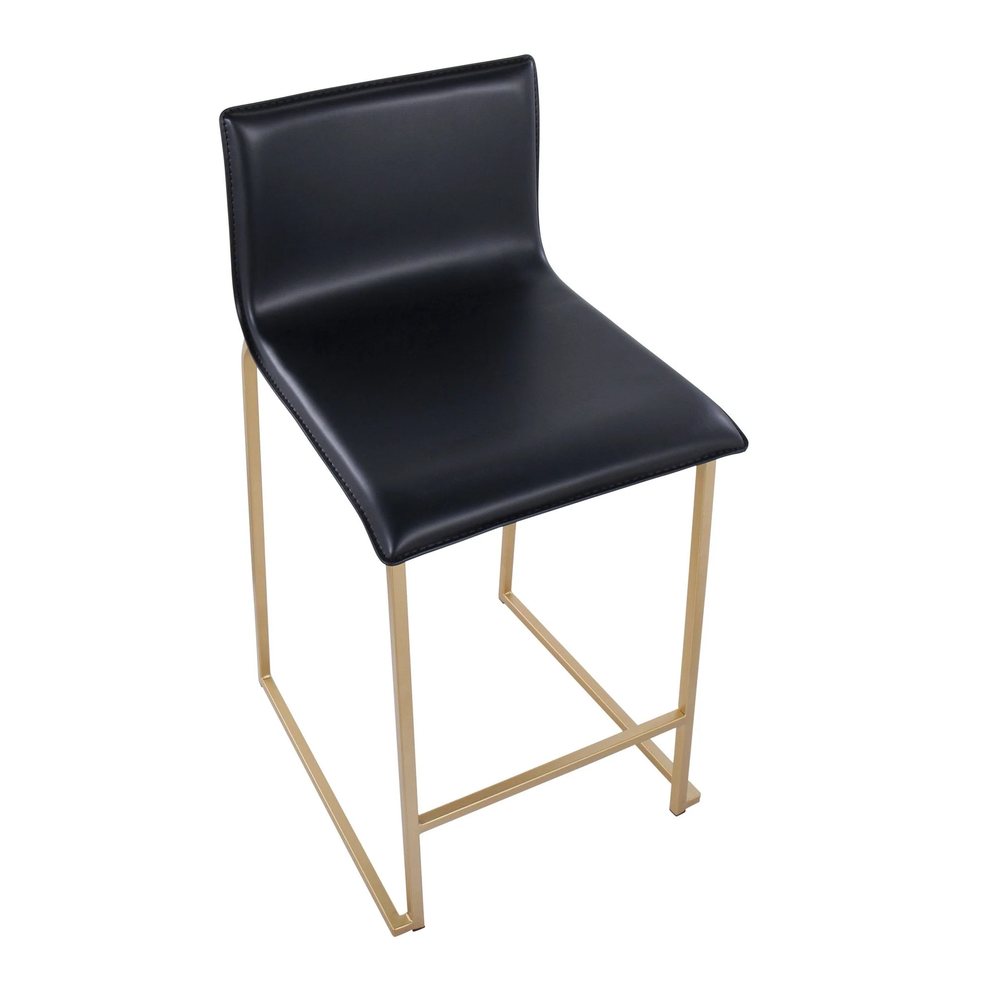 Mara Counter Stool - Set of 2 Black By LumiSource - Image 3
