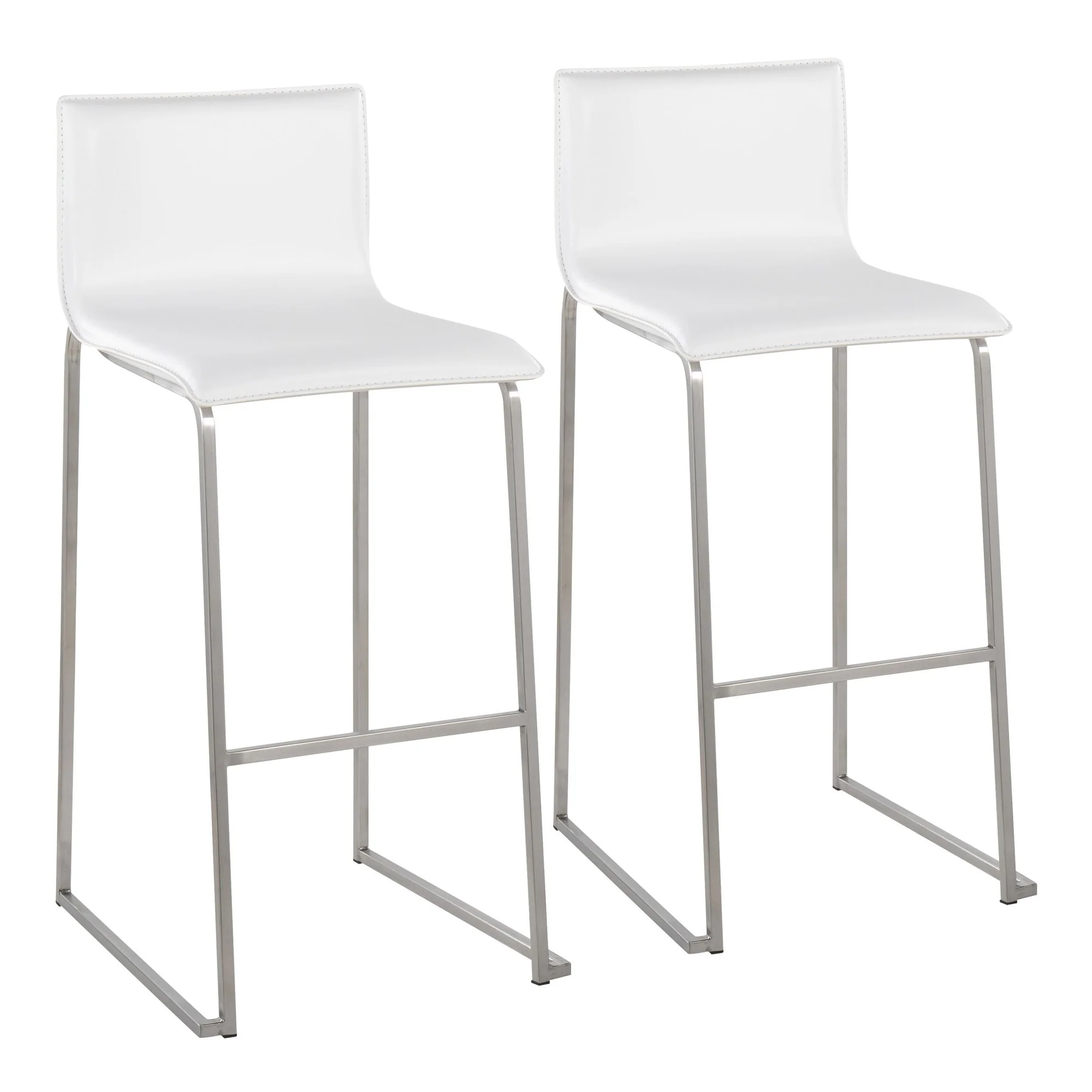 Mara Barstool - Set of 2                       Gold White By LumiSource - Image 15