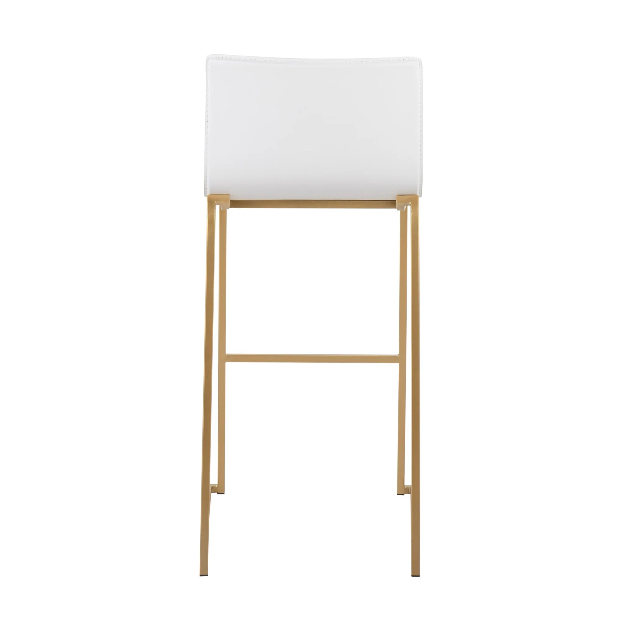 Mara Barstool - Set of 2                       Gold White By LumiSource - Image 5
