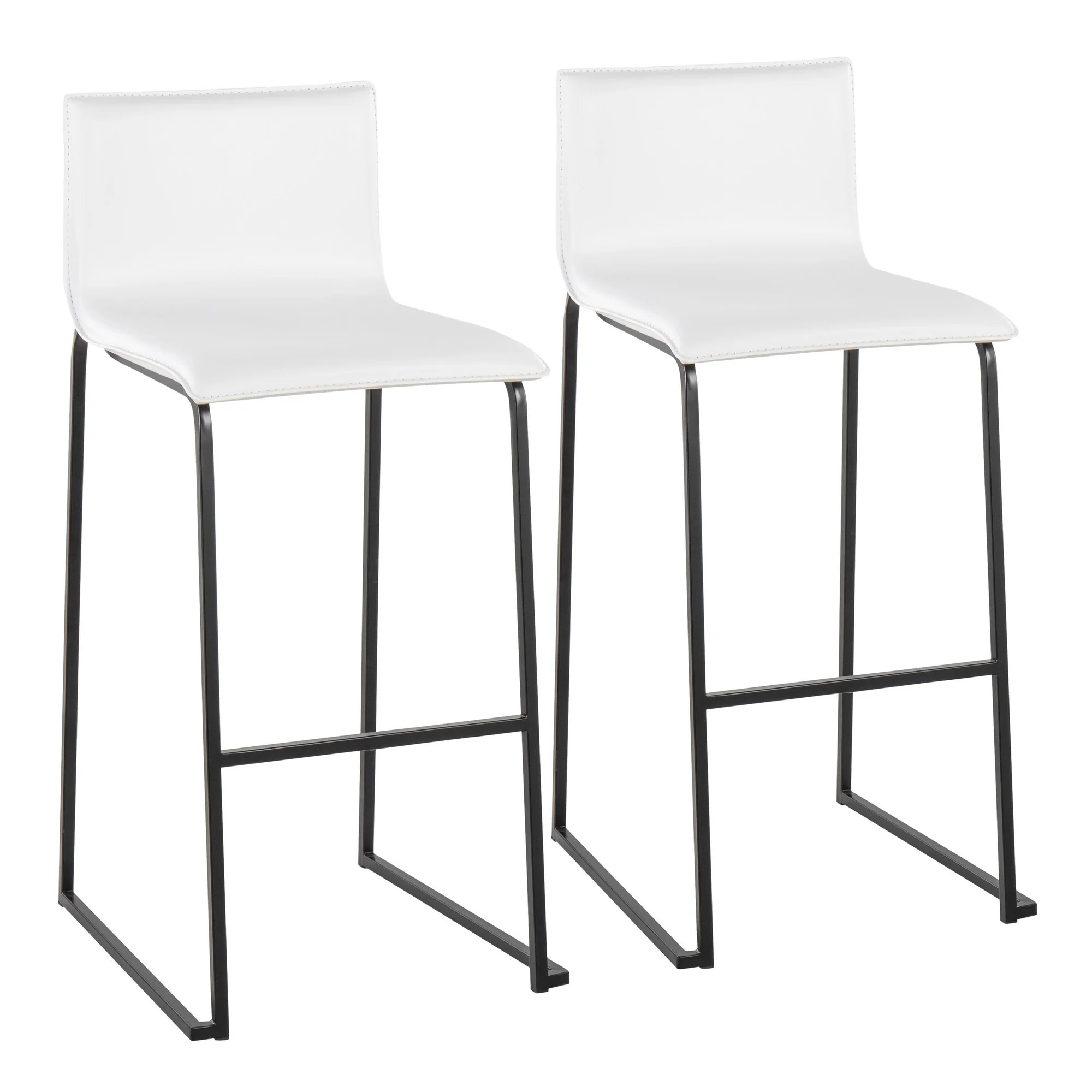 Mara Barstool - Set of 2                       Gold White By LumiSource - Image 8