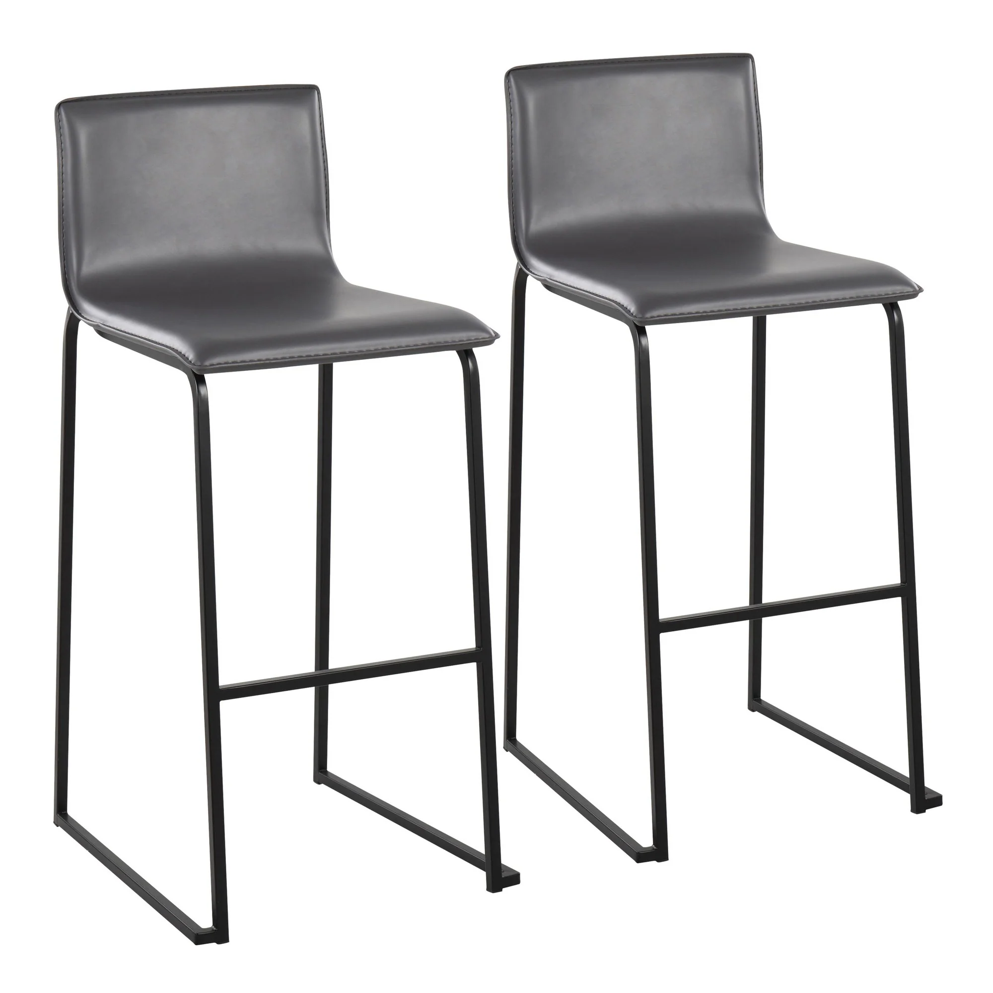 Mara Barstool - Set of 2            Black By LumiSource - B30-MARAUP BKBK2 - Image 17