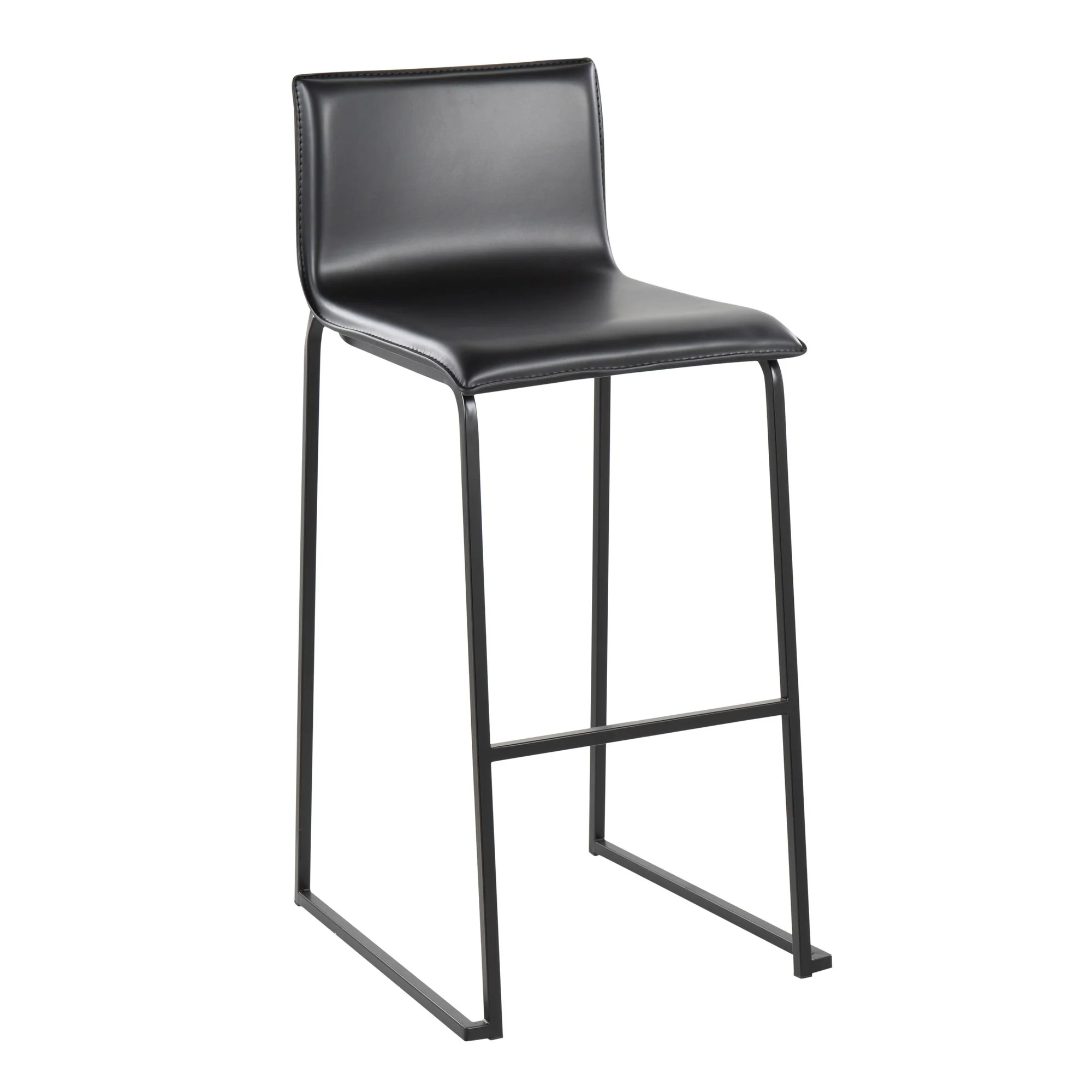 Mara Barstool - Set of 2            Black By LumiSource - B30-MARAUP BKBK2 - Image 5