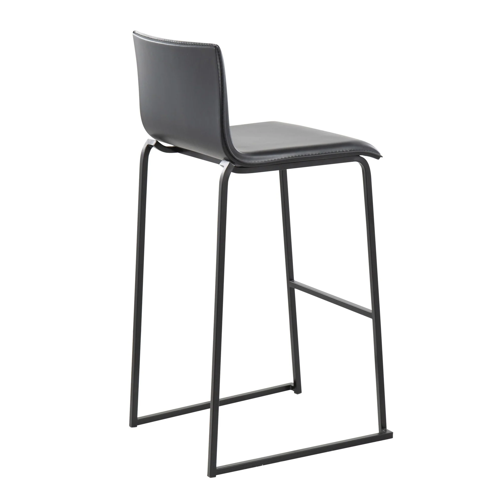 Mara Barstool - Set of 2            Black By LumiSource - B30-MARAUP BKBK2 - Image 7
