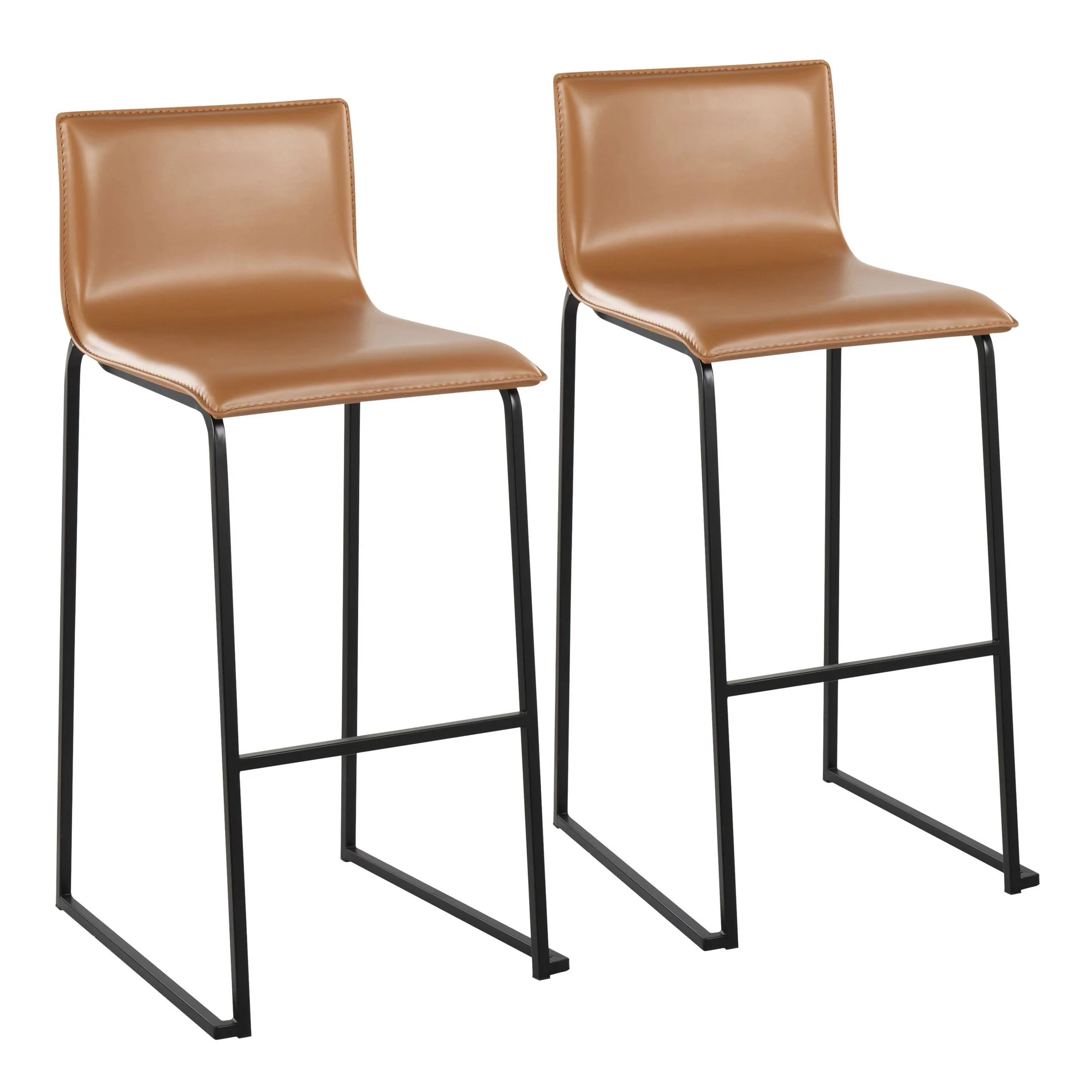 Mara Barstool - Set of 2            Black By LumiSource - B30-MARAUP BKBK2 - Image 9