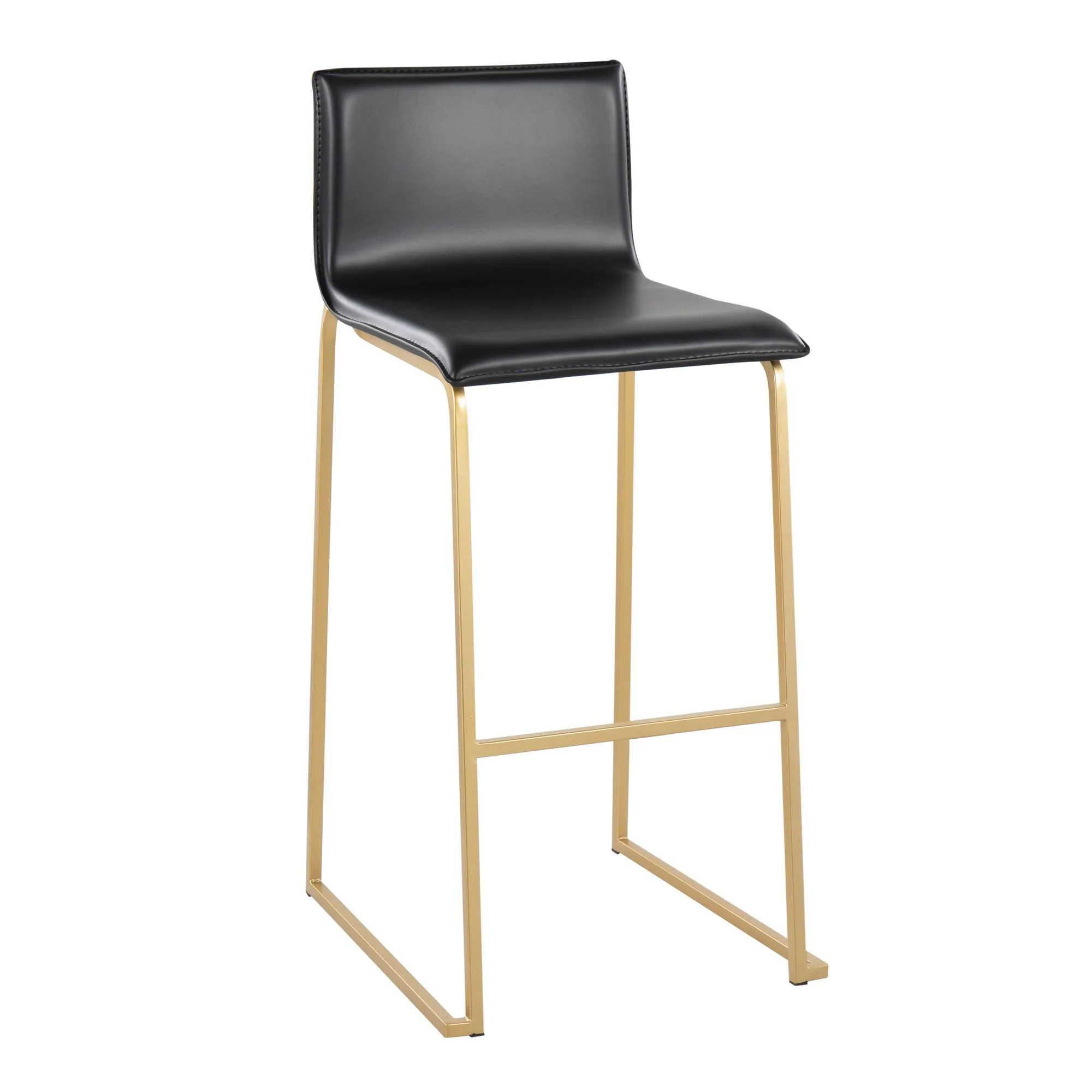 Mara Barstool - Set of 2            Black By LumiSource - B30-MARAUP AUBK2 - Image 5