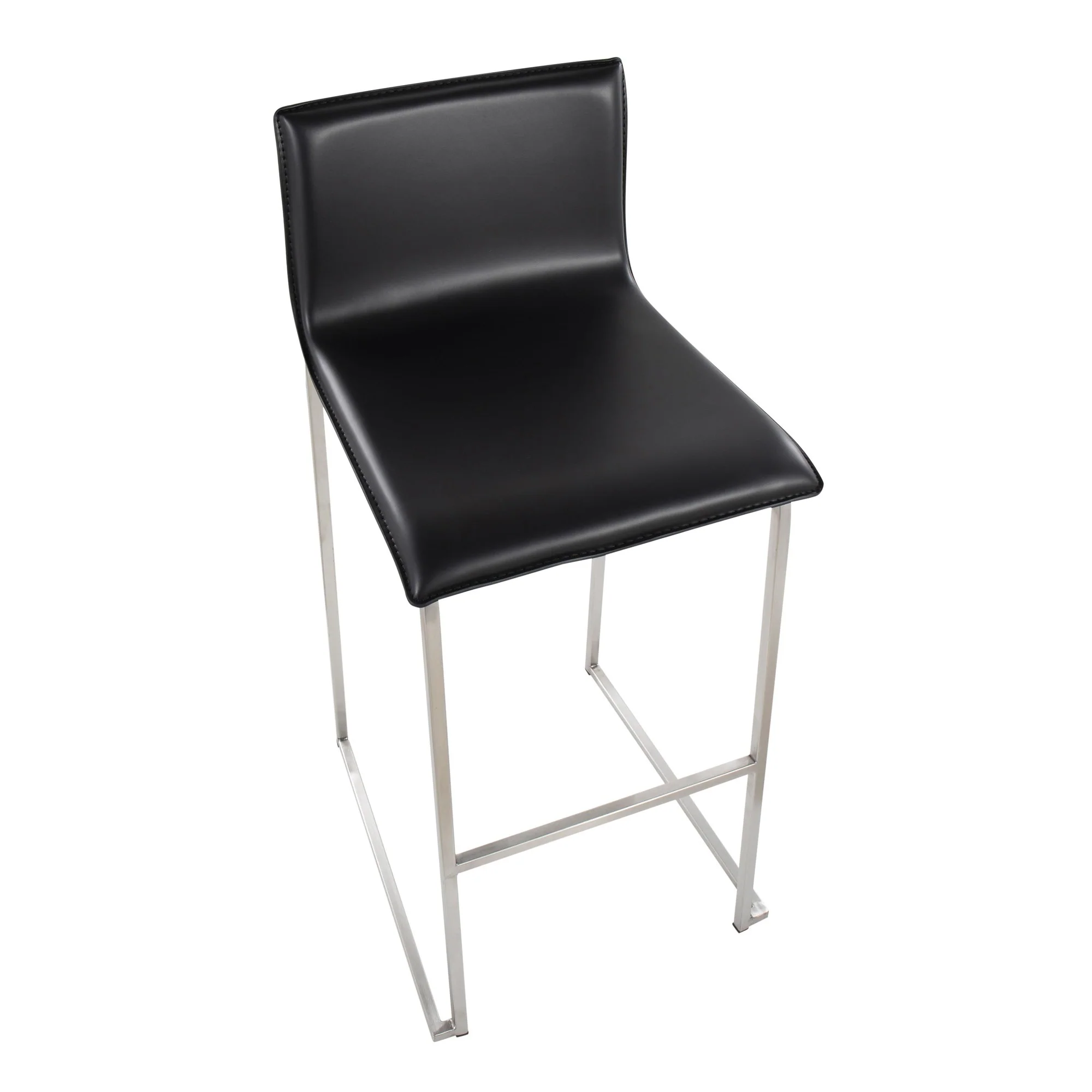 Mara Barstool - Set of 2            Black By LumiSource - B30-MARAUP SSBK2 - Image 3