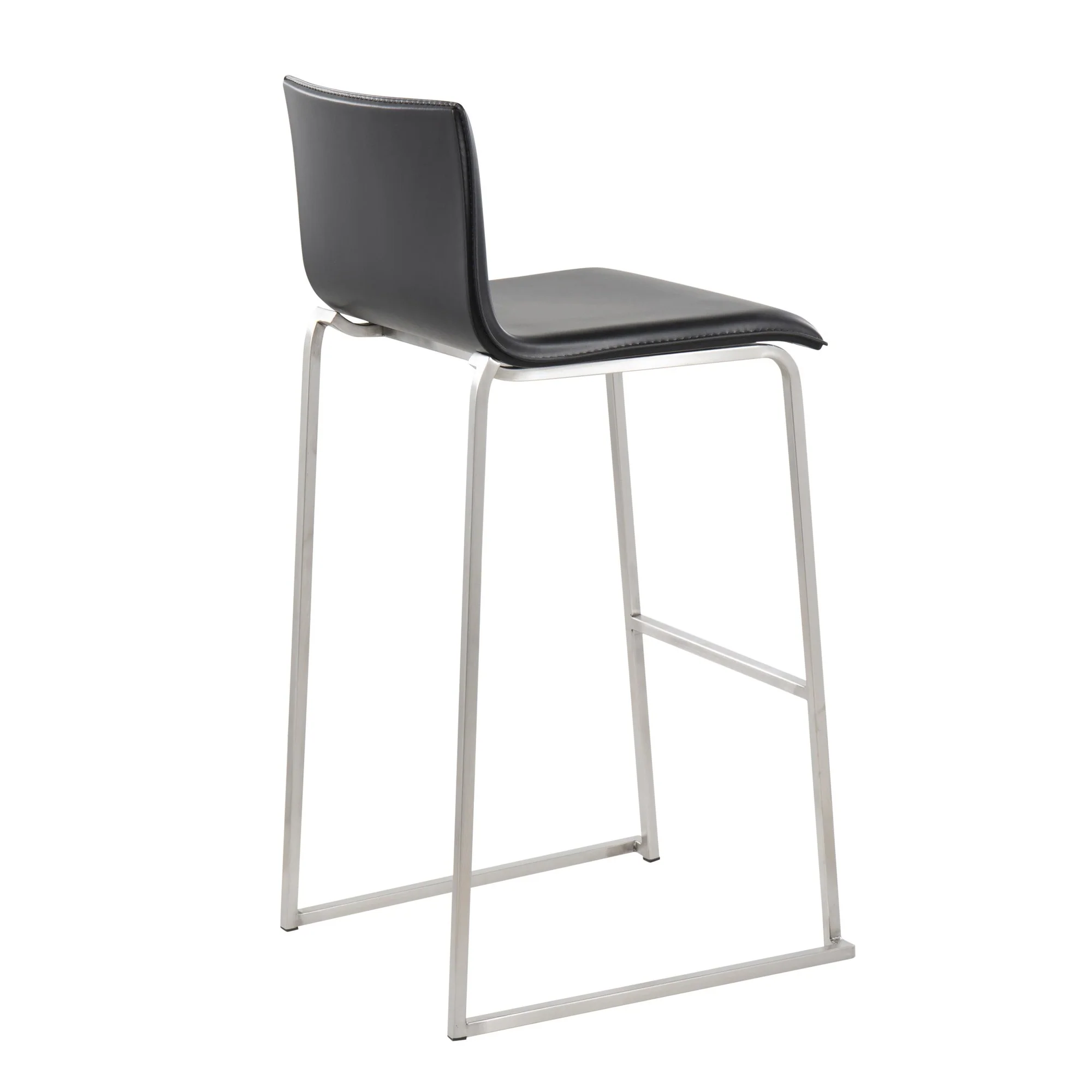 Mara Barstool - Set of 2            Black By LumiSource - B30-MARAUP SSBK2 - Image 7