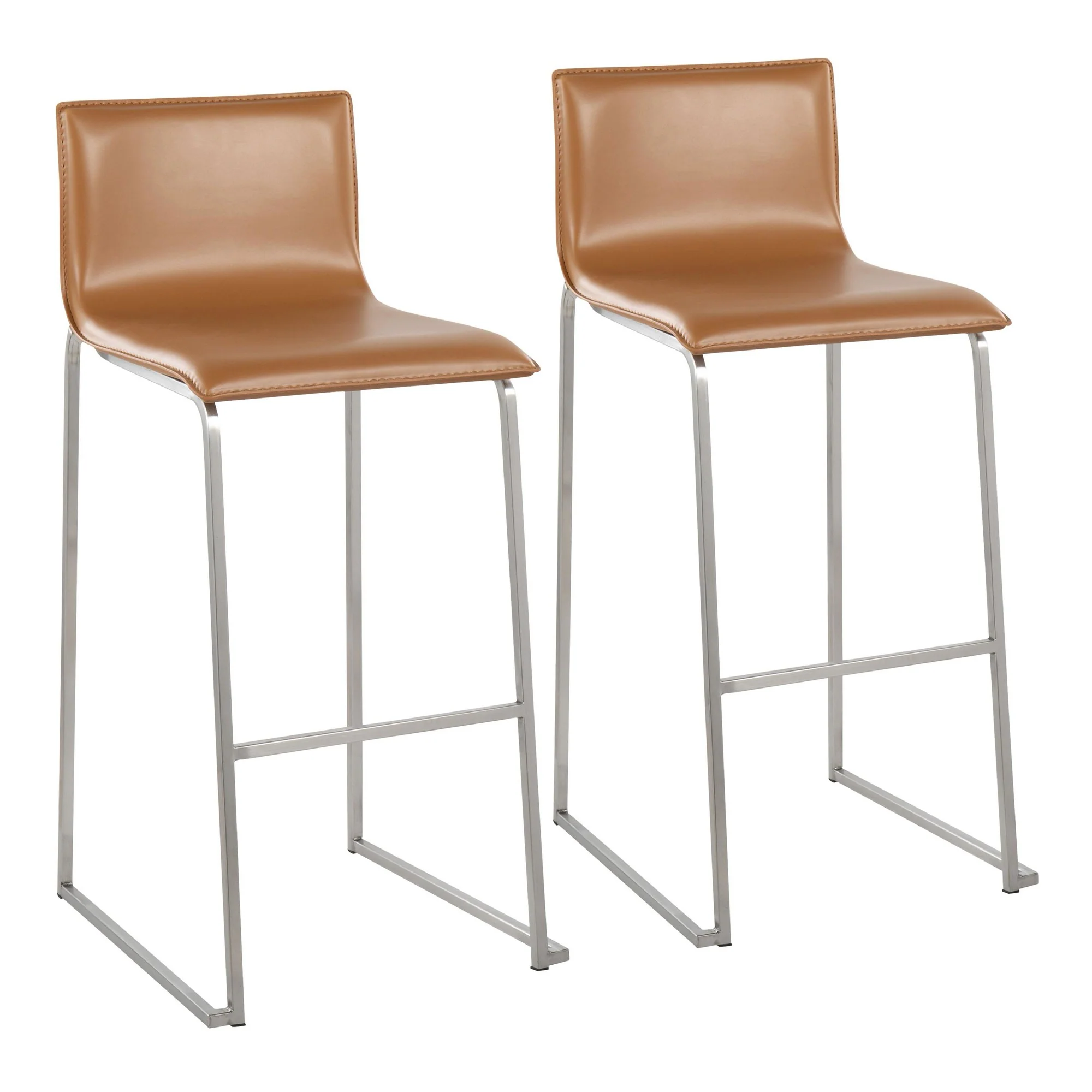 Mara Barstool - Set of 2            Black By LumiSource - B30-MARAUP SSBK2 - Image 9