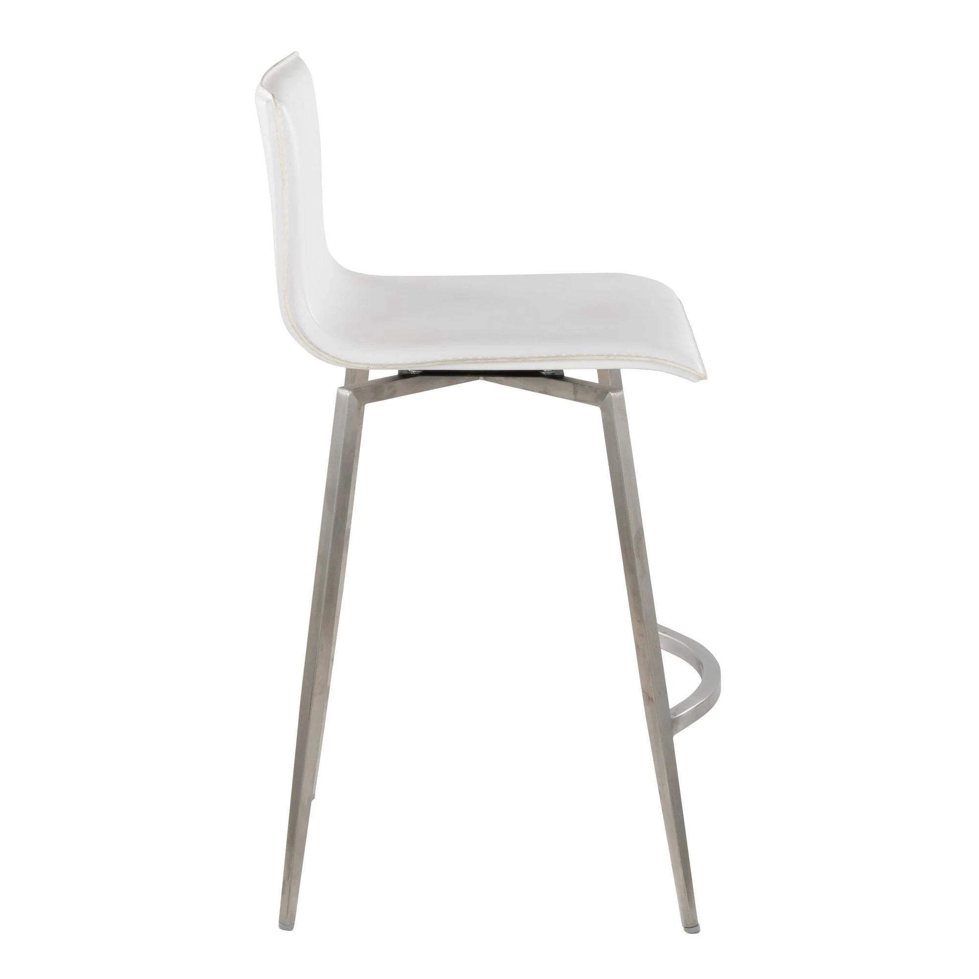 Mara Upholstered 26" Fixed-Height Counter Stool - Set of 2 By LumiSource - B26-MARAUP-MSNZ2 SSW2 - Image 7