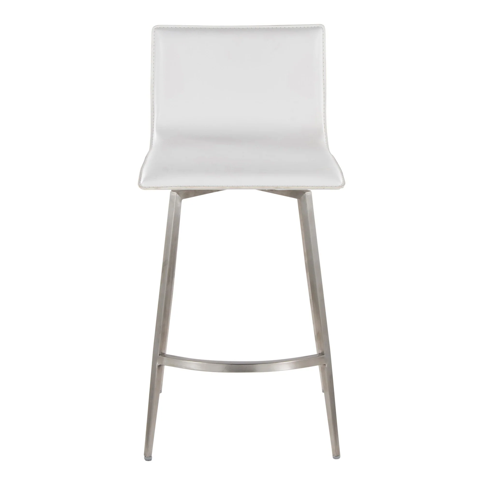Mara Upholstered 26" Fixed-Height Counter Stool - Set of 2 By LumiSource - B26-MARAUP-MSNZ2 SSW2 - Image 9