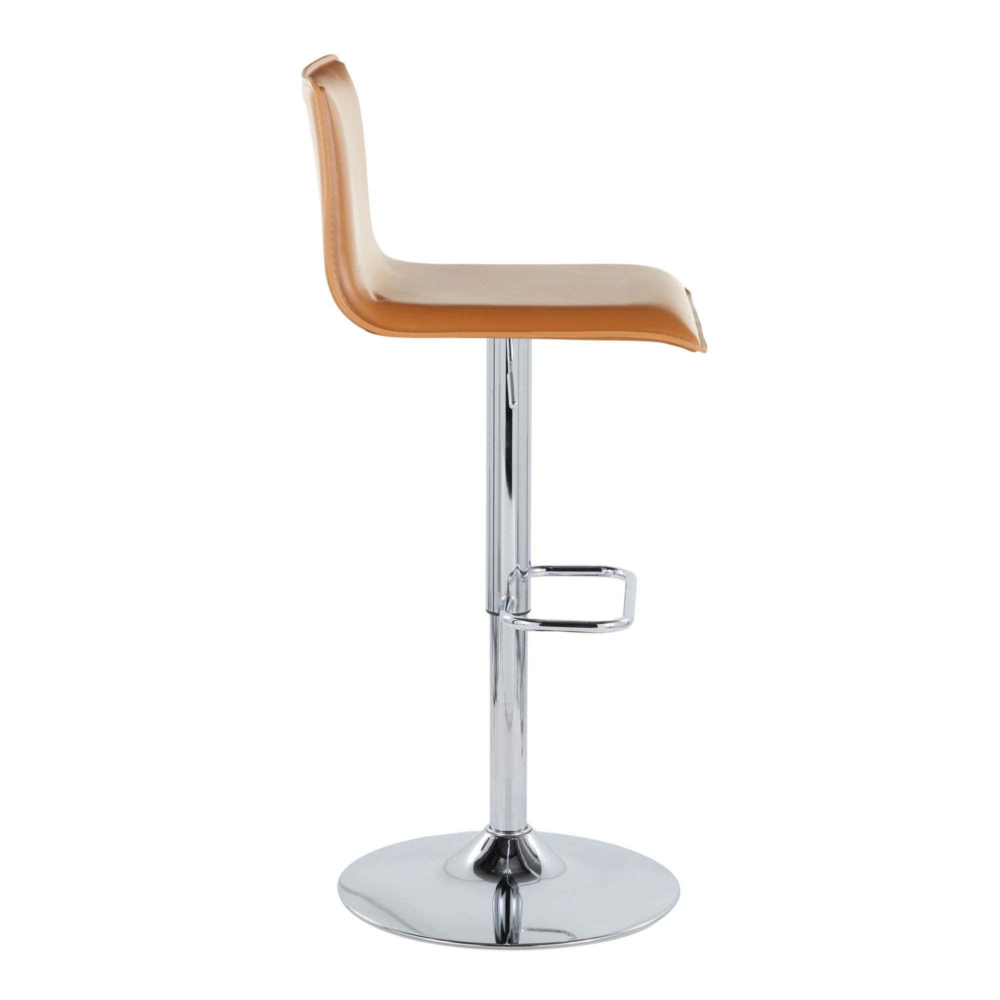 Mara Upholstered Adjustable Barstool - Set of 2 By LumiSource - BS-MARAUPPU-RR2 CHRBK2 - Image 17