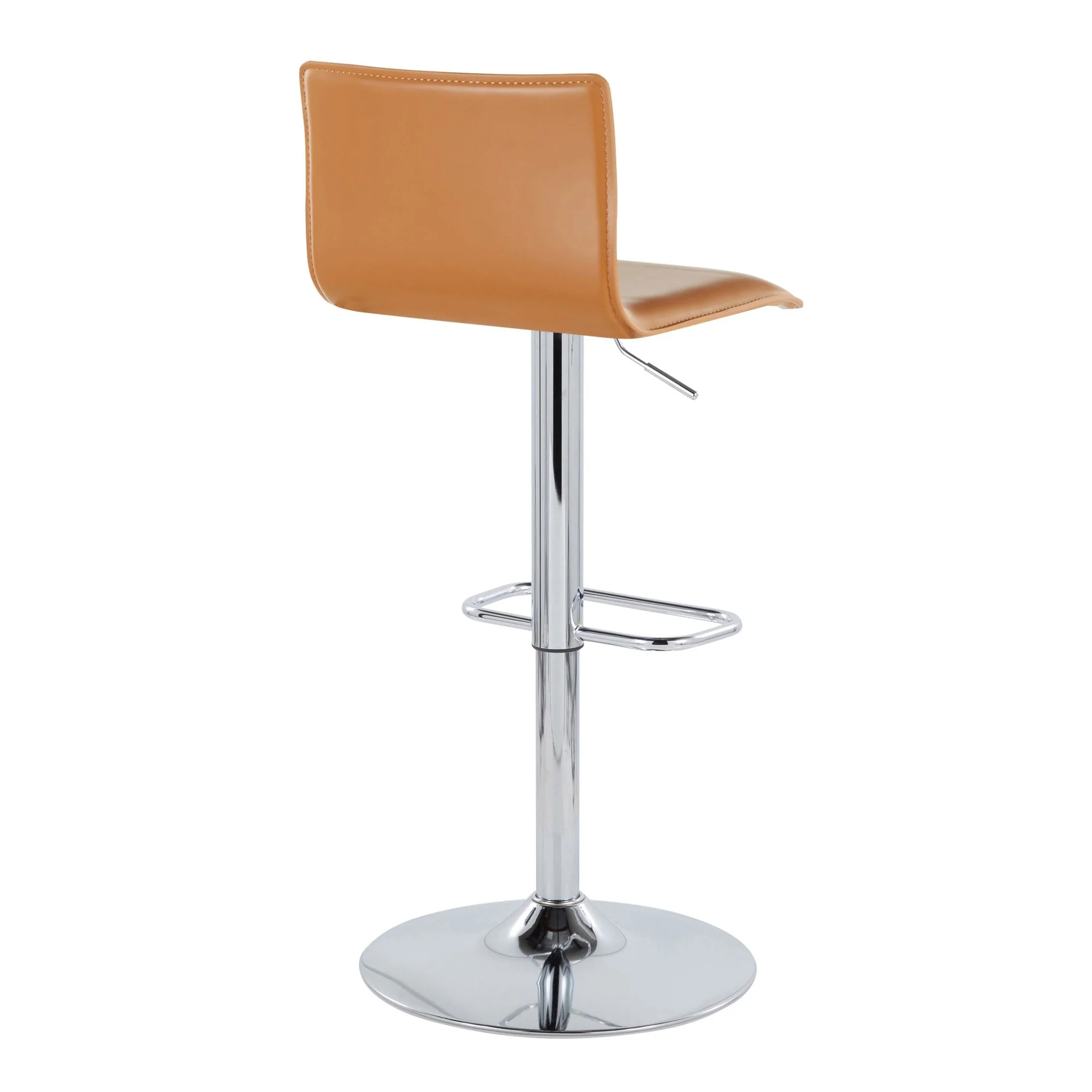Mara Upholstered Adjustable Barstool - Set of 2 By LumiSource - BS-MARAUPPU-RR2 CHRBK2 - Image 18