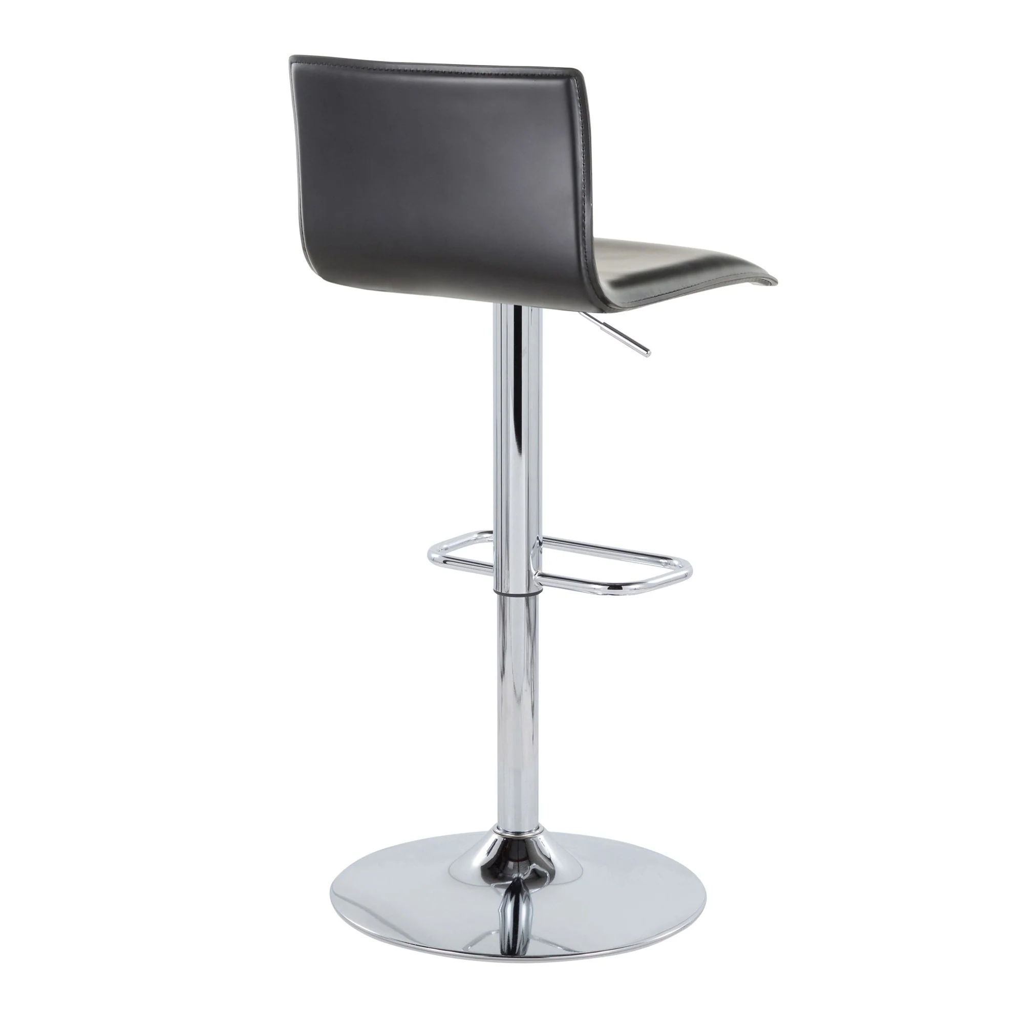 Mara Upholstered Adjustable Barstool - Set of 2 By LumiSource - BS-MARAUPPU-RR2 CHRBK2 - Image 8
