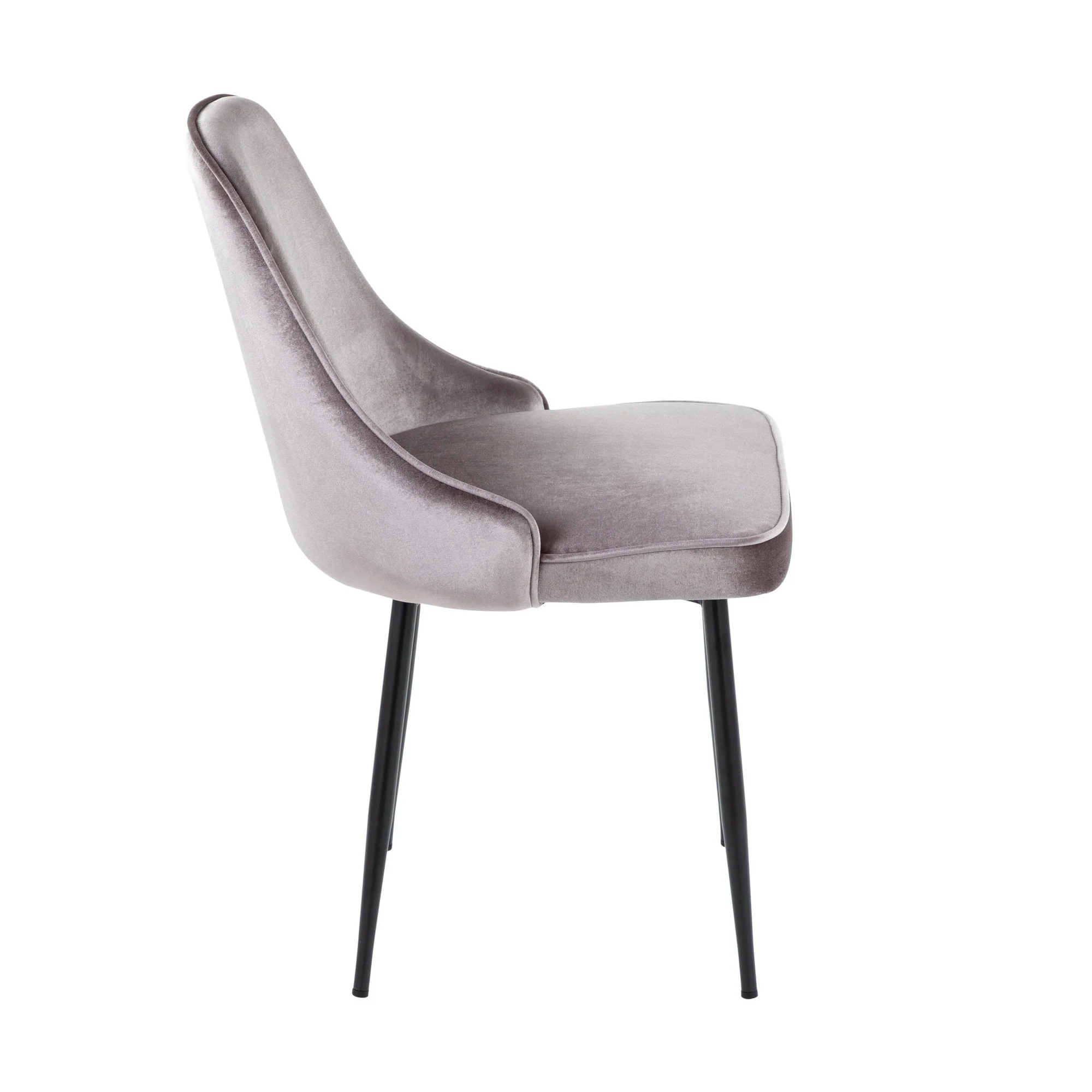 Marcel Dining Chair - Set of 2 Metallic By LumiSource - Image 6