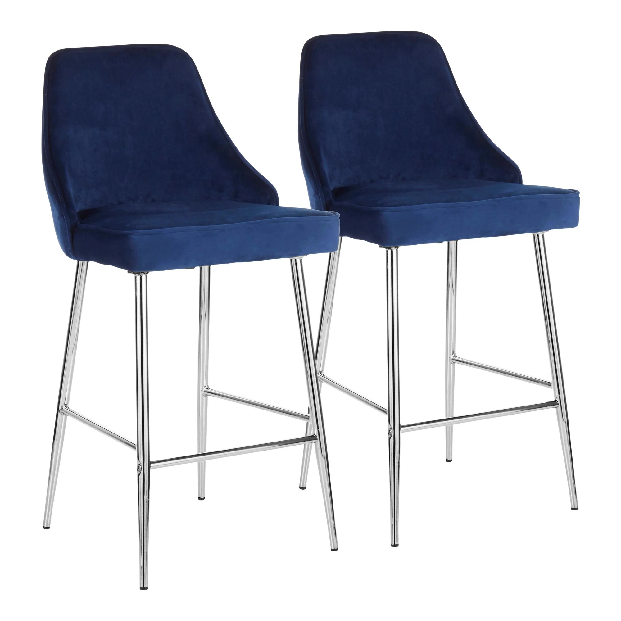Marcel Counter Stool - Set of 2 By LumiSource - B25-MARCEL VBU2 - Image 12