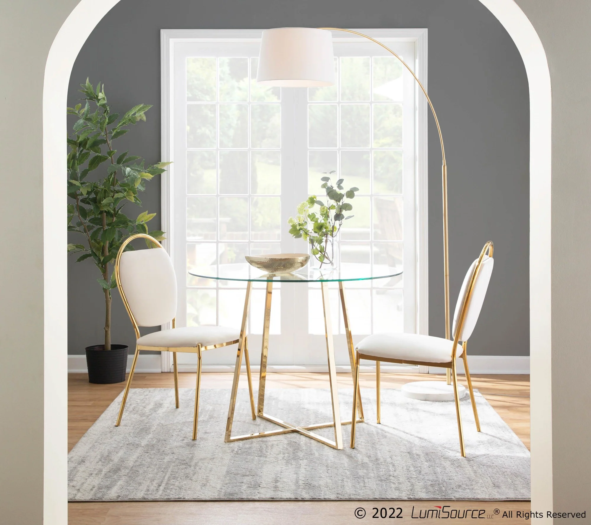 March Floor Lamp Black By LumiSource - Image 21