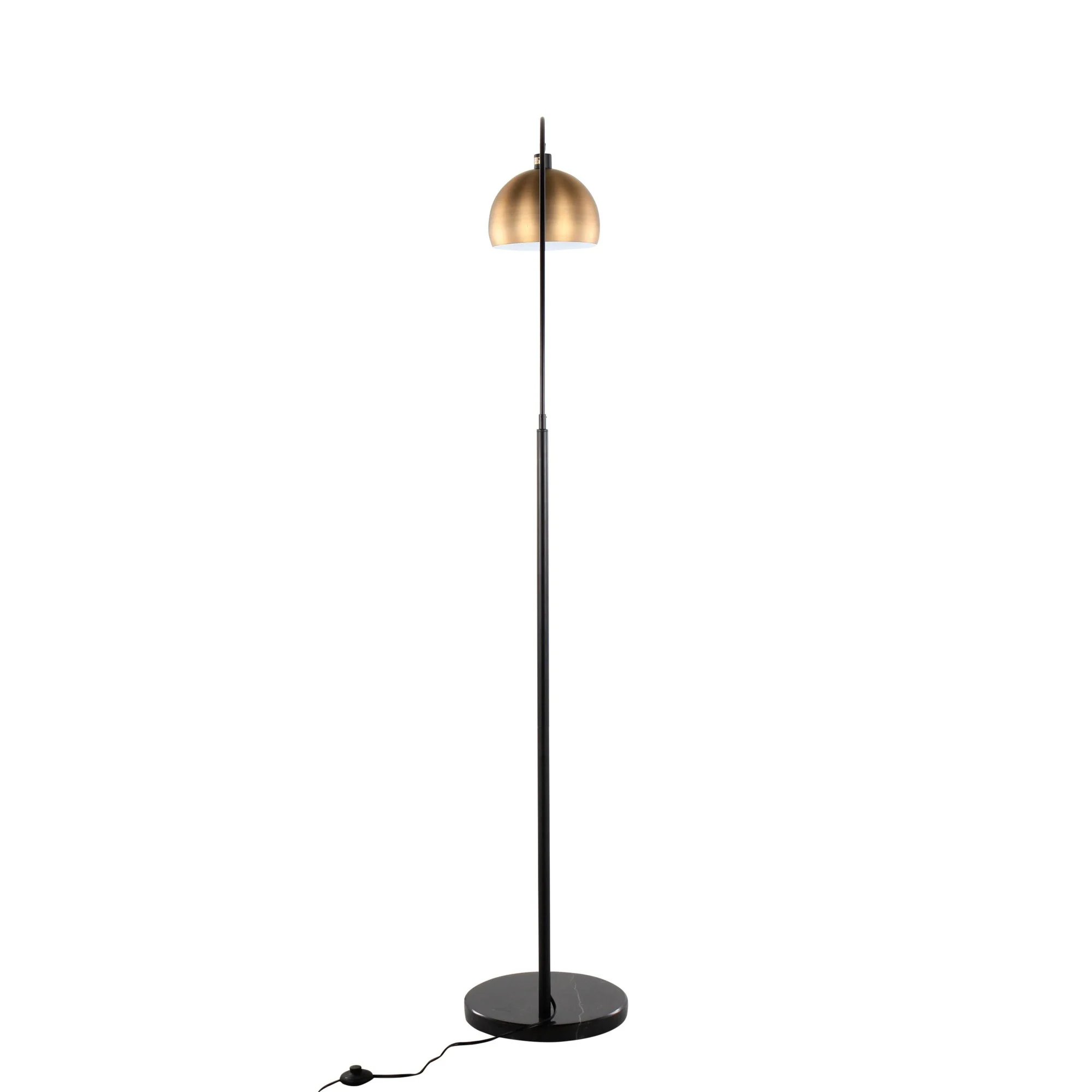 March Floor Lamp Metallic By LumiSource - Image 4