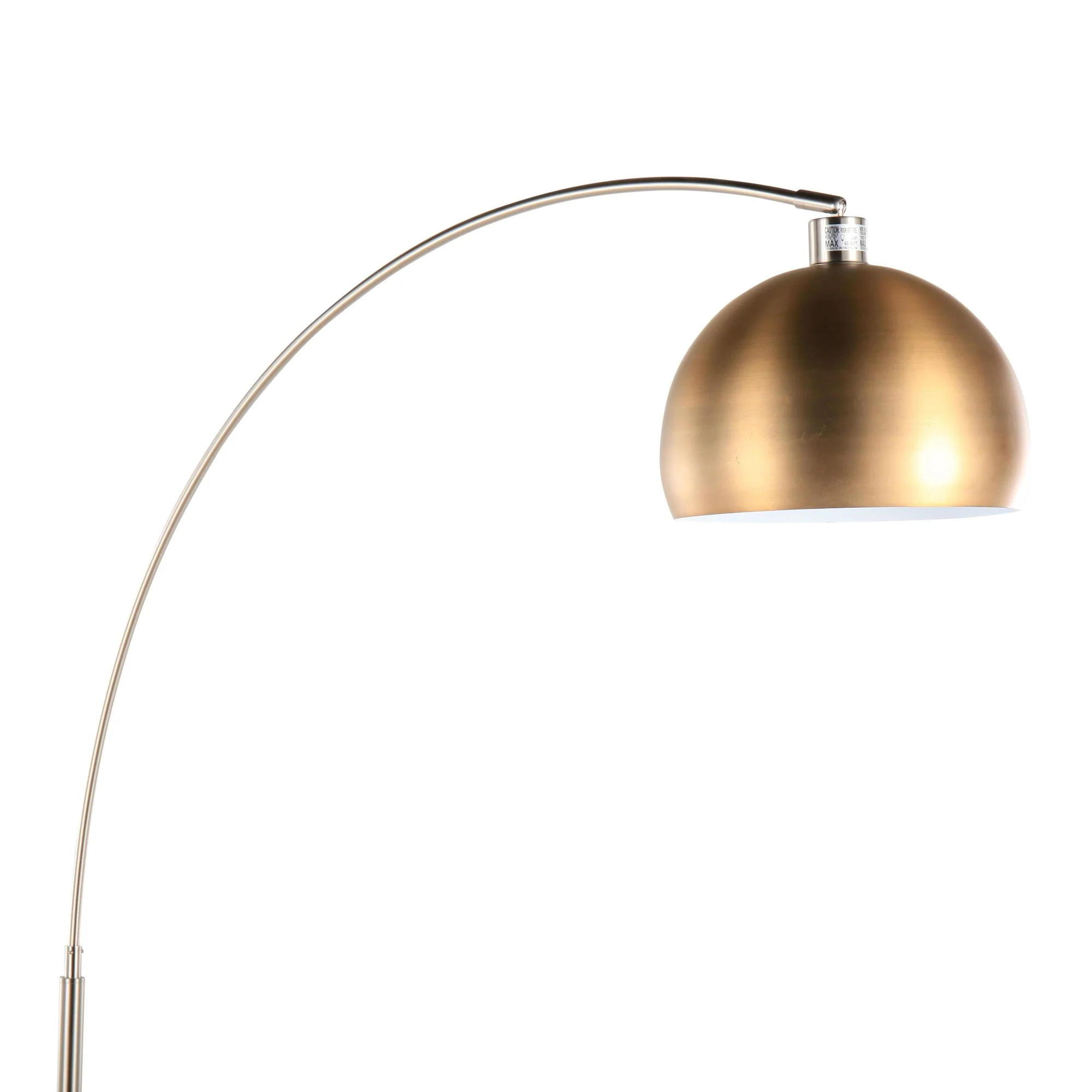 March Floor Lamp Metallic By LumiSource - Image 4