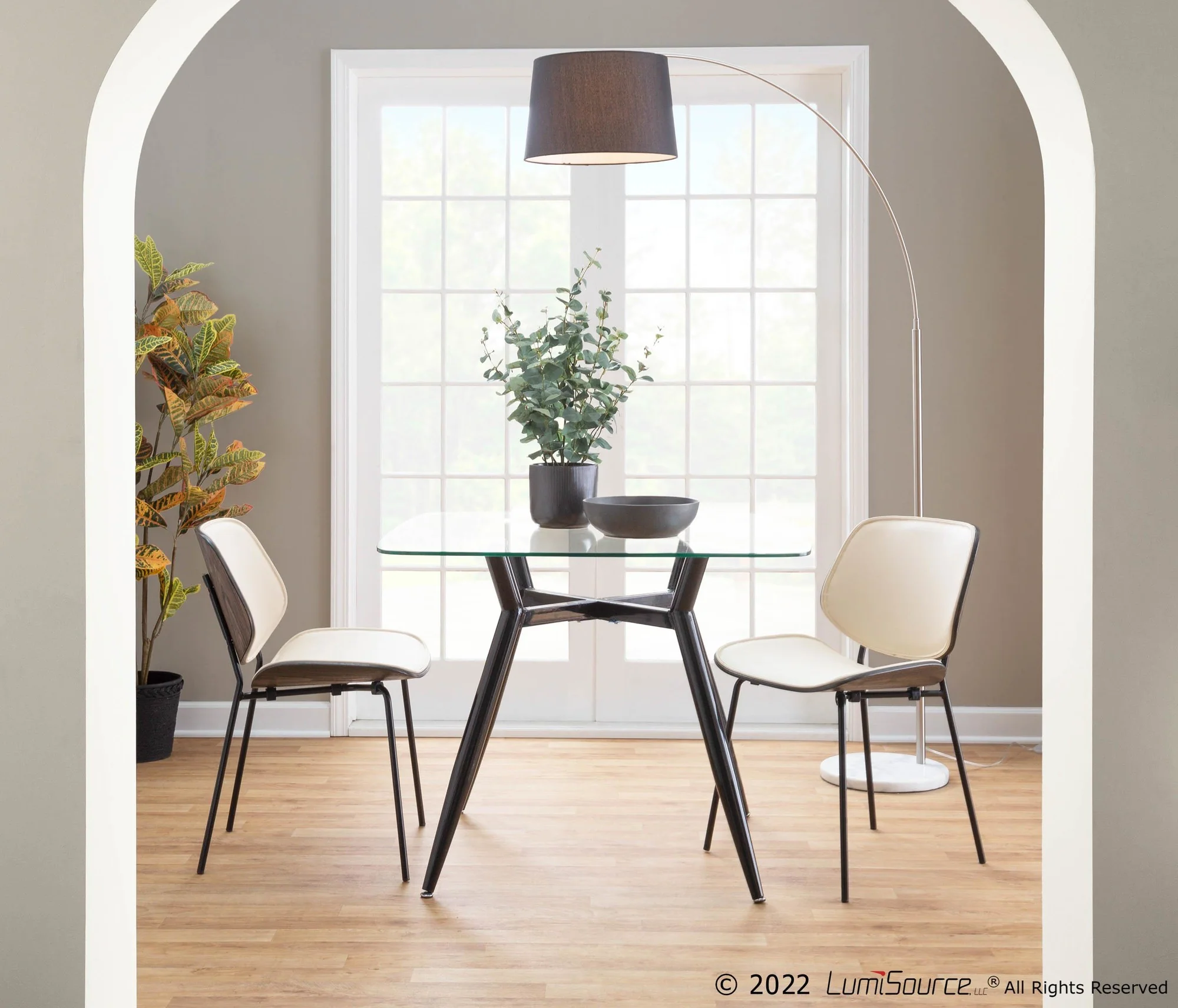 March Floor Lamp Metallic By LumiSource - Image 8