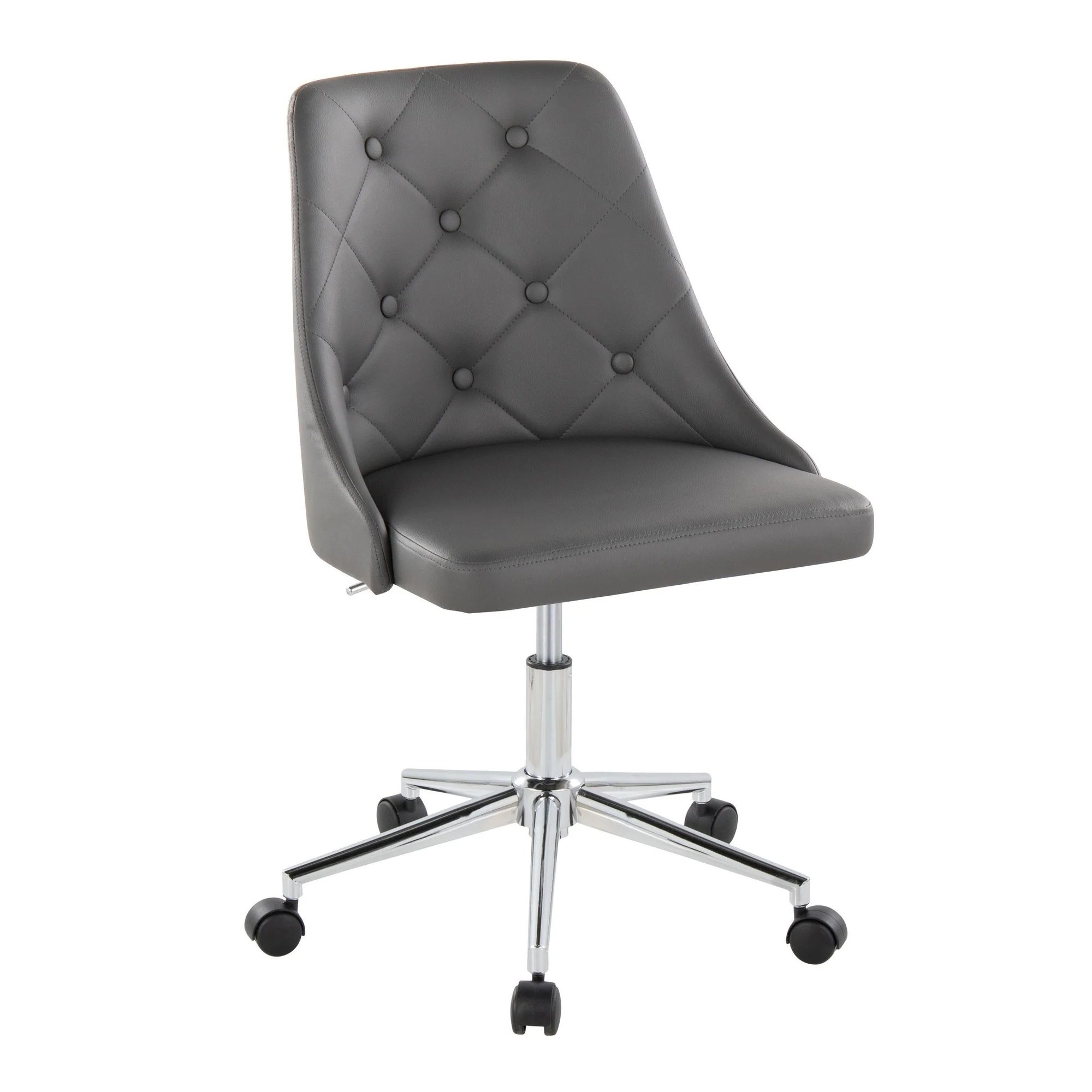 Marche Task Chair By LumiSource - OFC-MARCHEPU-5CSTR1 CHRBK1 - Image 3