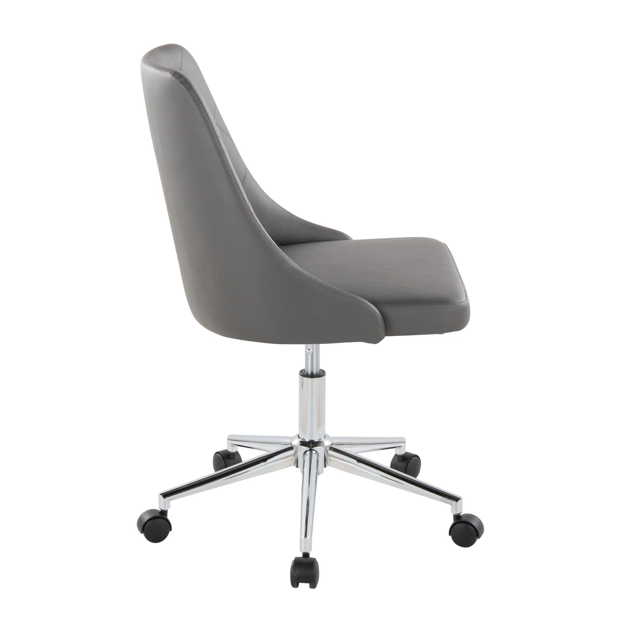 Marche Task Chair By LumiSource - OFC-MARCHEPU-5CSTR1 CHRBK1 - Image 4
