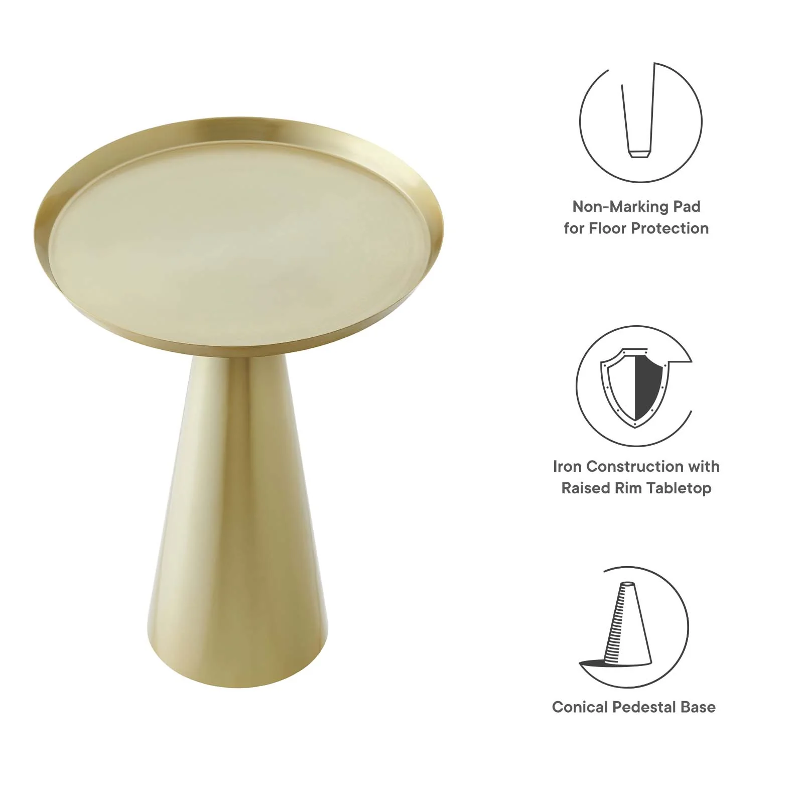 Maren Round Side Table By Modway - EEI-6608 - Image 16