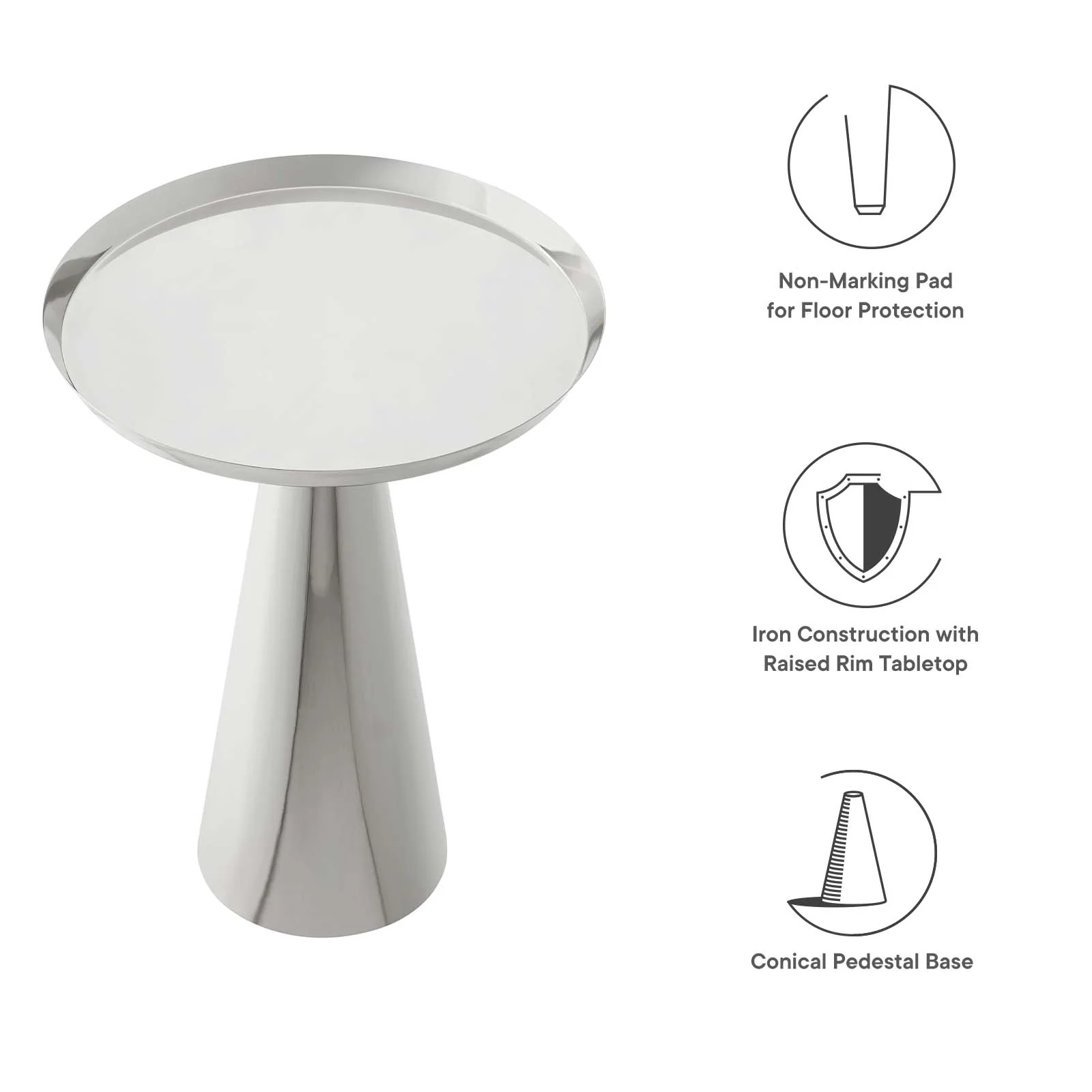 Maren Round Side Table By Modway - EEI-6608 - Image 25