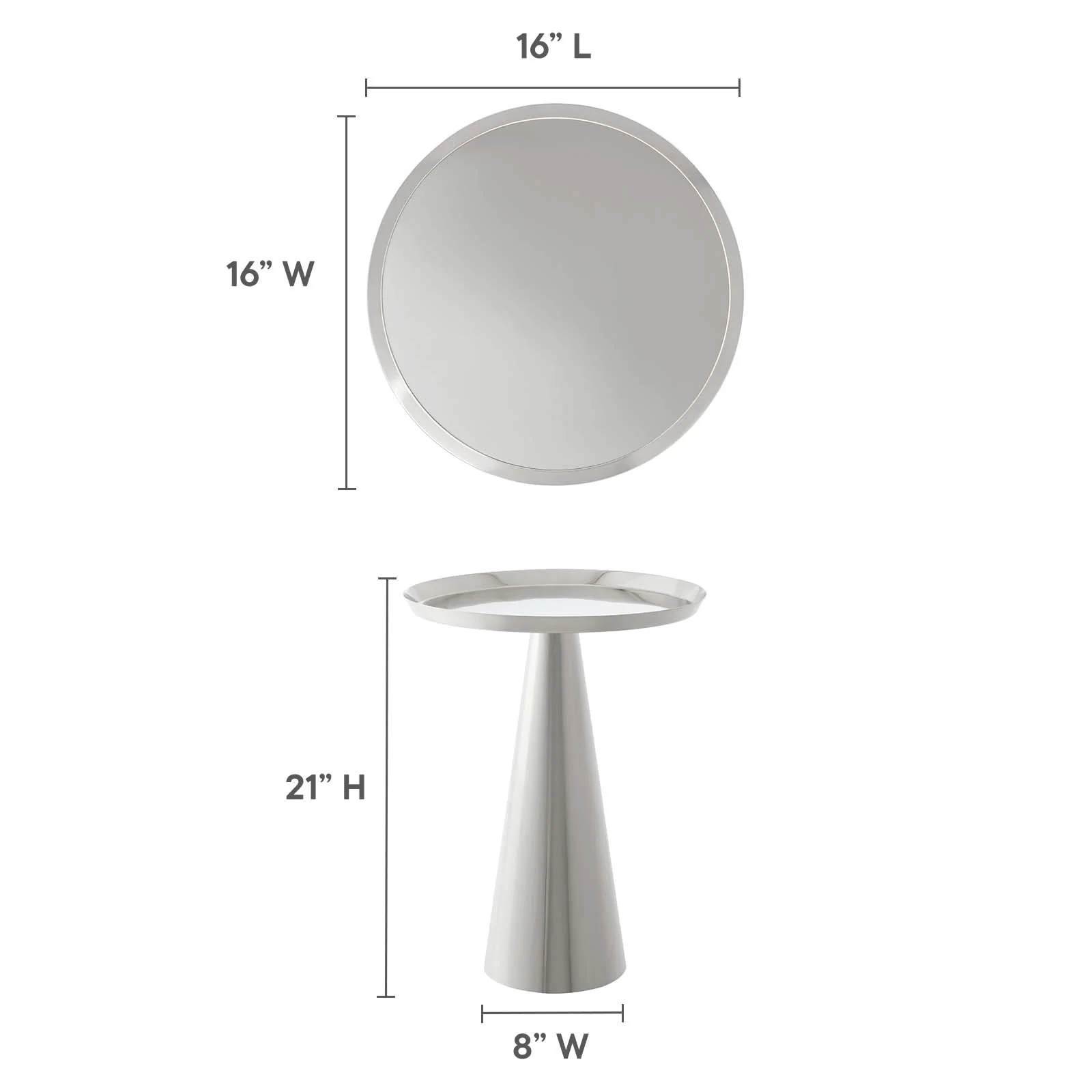Maren Round Side Table By Modway - EEI-6608 - Image 26