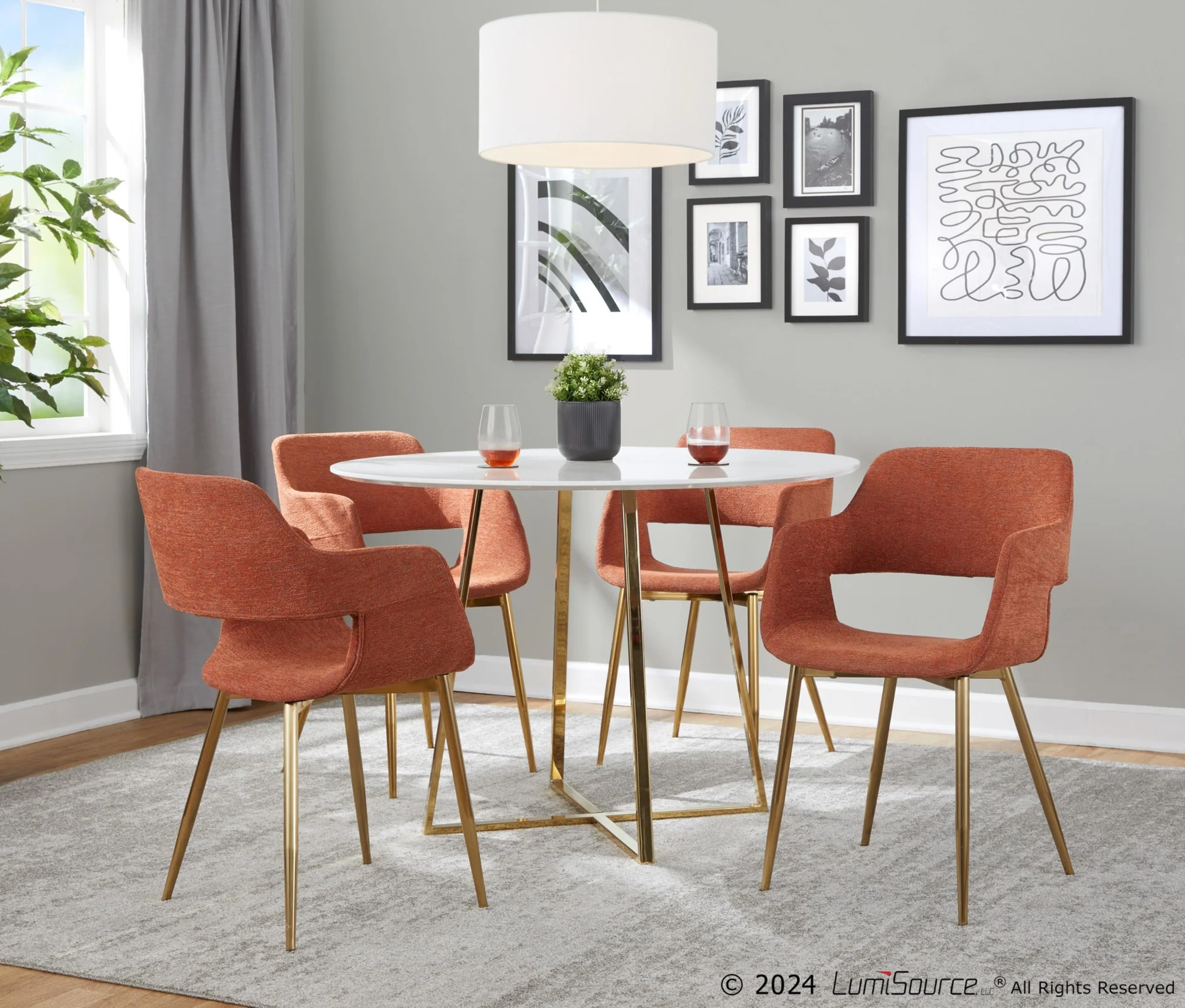 Margarite Chair - Set of 2 By LumiSource - CH-MARGFB2 AUGY2 - Image 15