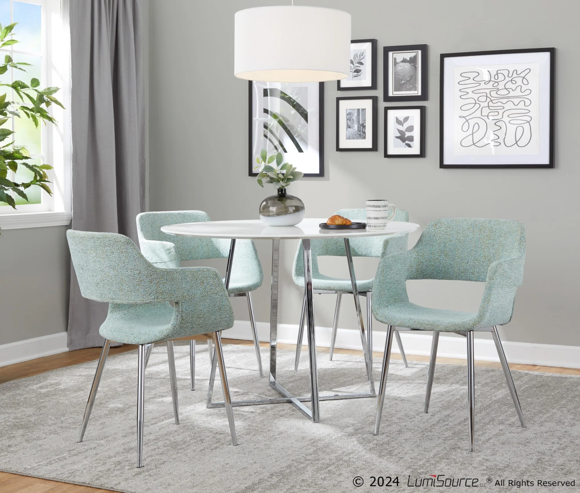 Margarite Chair - Set of 2 By LumiSource - CH-MARGFB2 CHRGY2 - Image 8