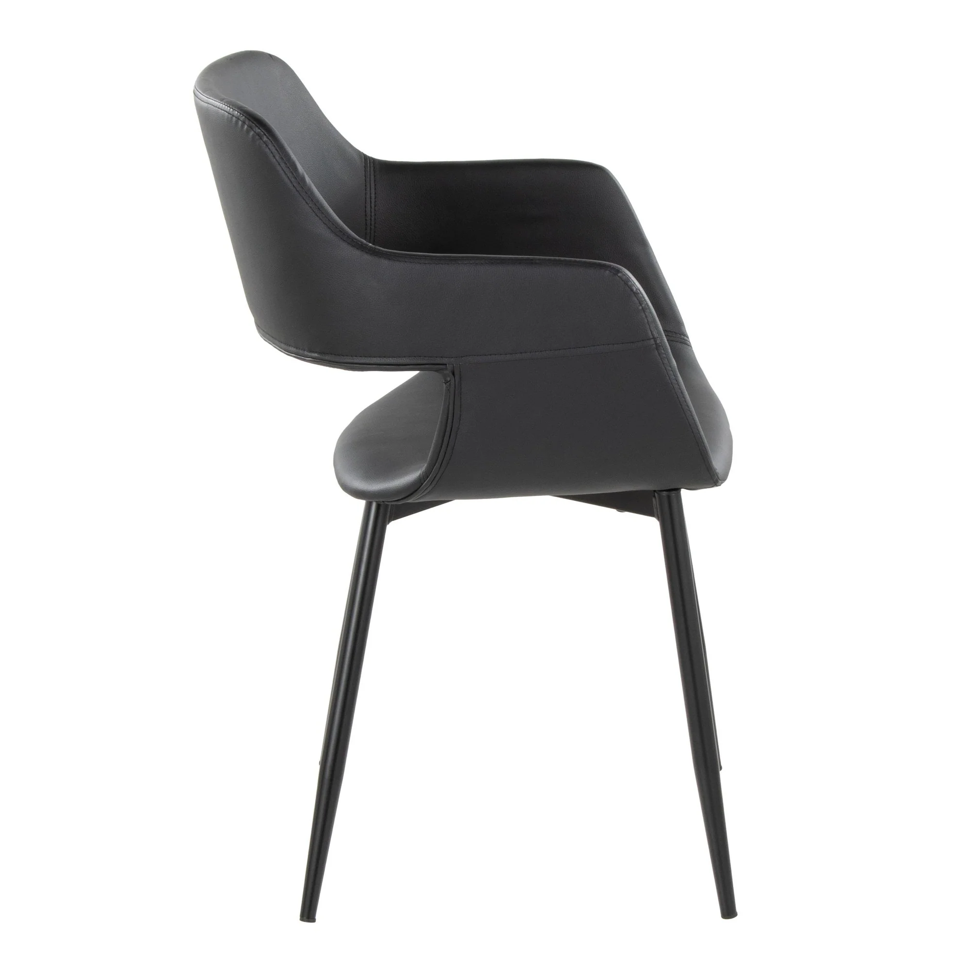 Margarite Chair - Set of 2 By LumiSource - CH-MARGPU2 AUBK2 - Image 11
