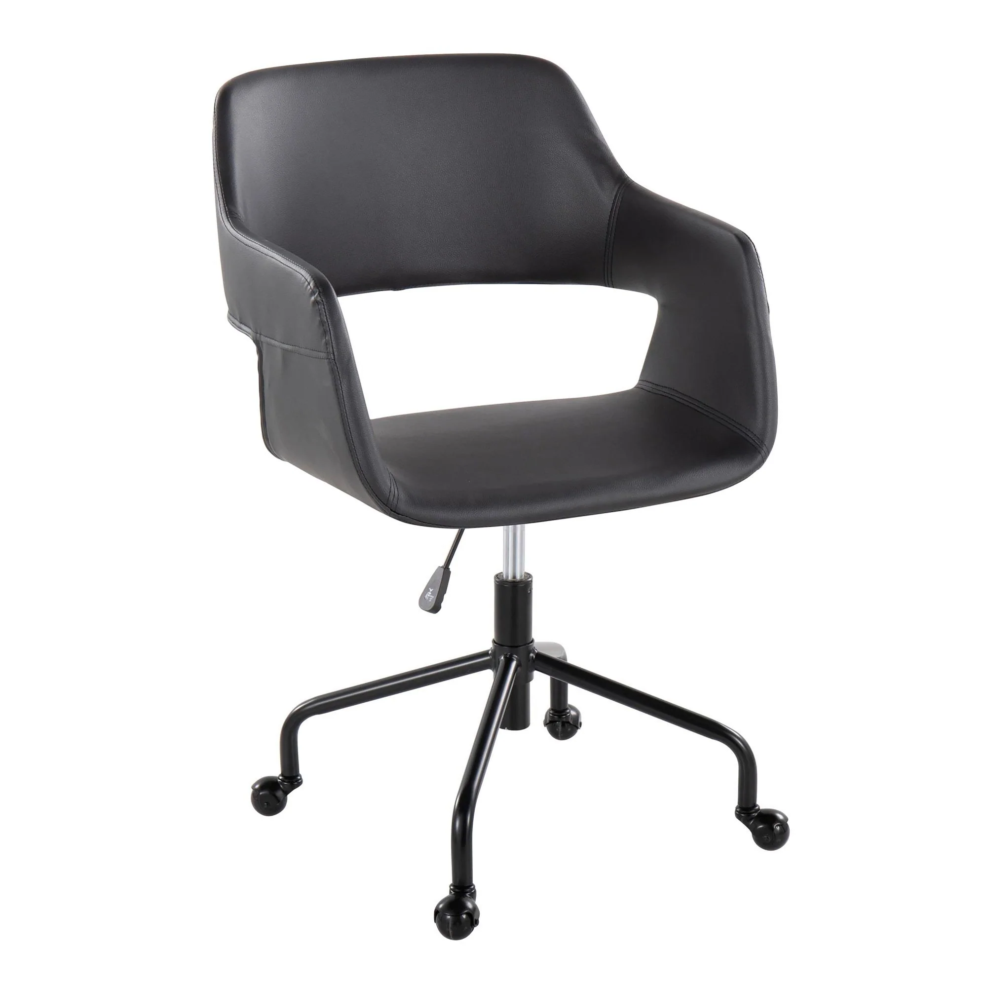 Margarite Adjustable Office Chair Black By LumiSource - Image 2