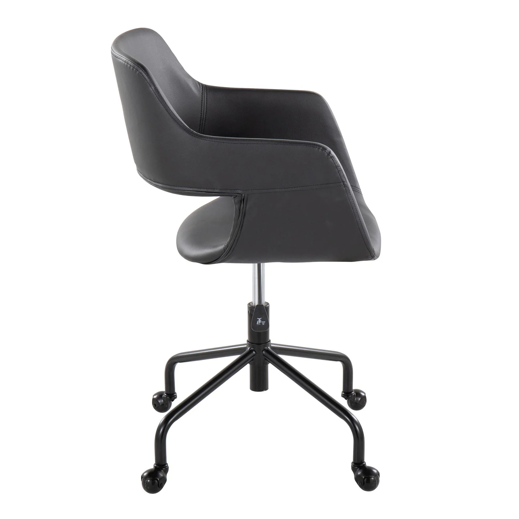 Margarite Adjustable Office Chair Black By LumiSource - Image 5